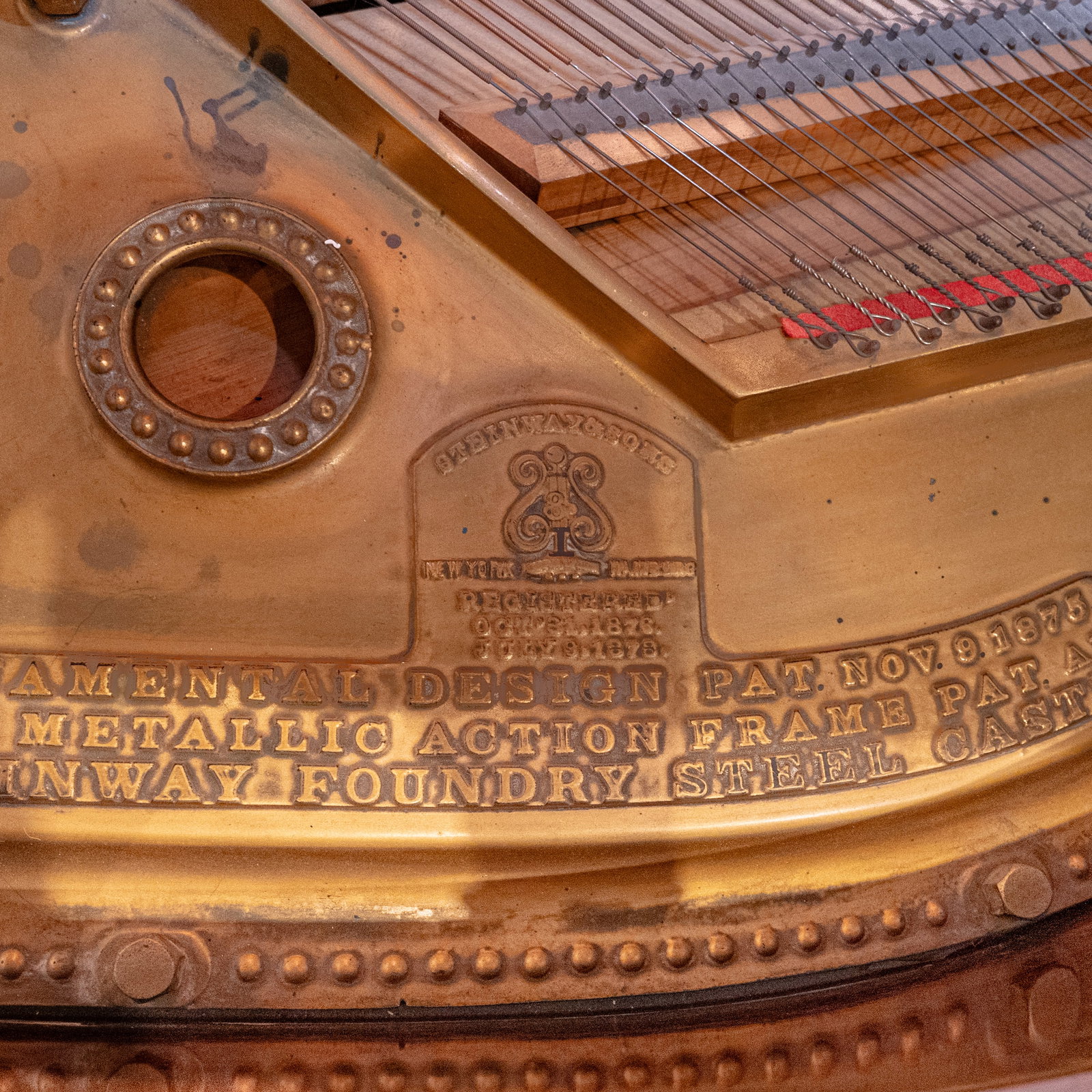 Steinway & Sons Golden Age Patent Grand Model A Piano - 10