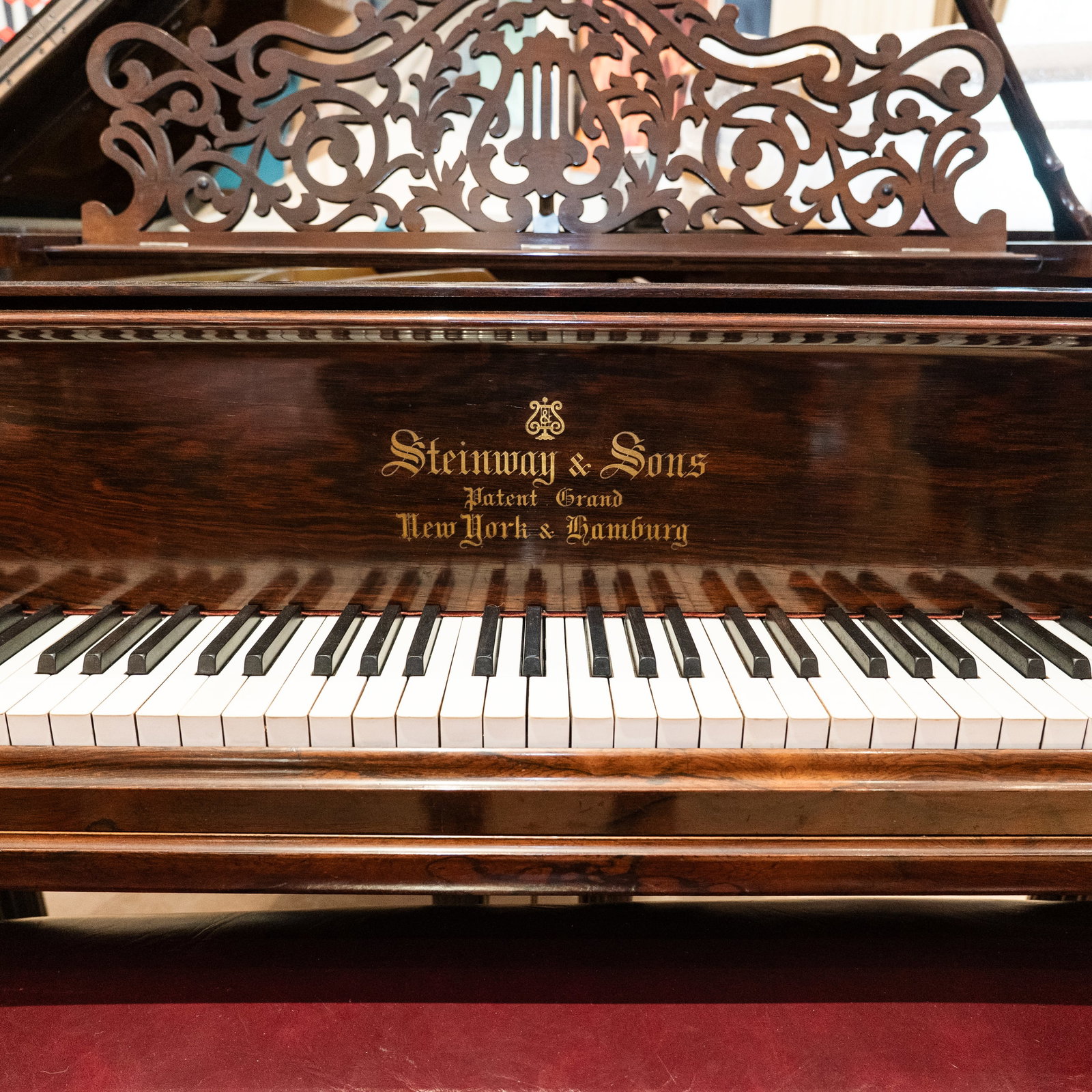 Steinway & Sons Golden Age Patent Grand Model A Piano - 3