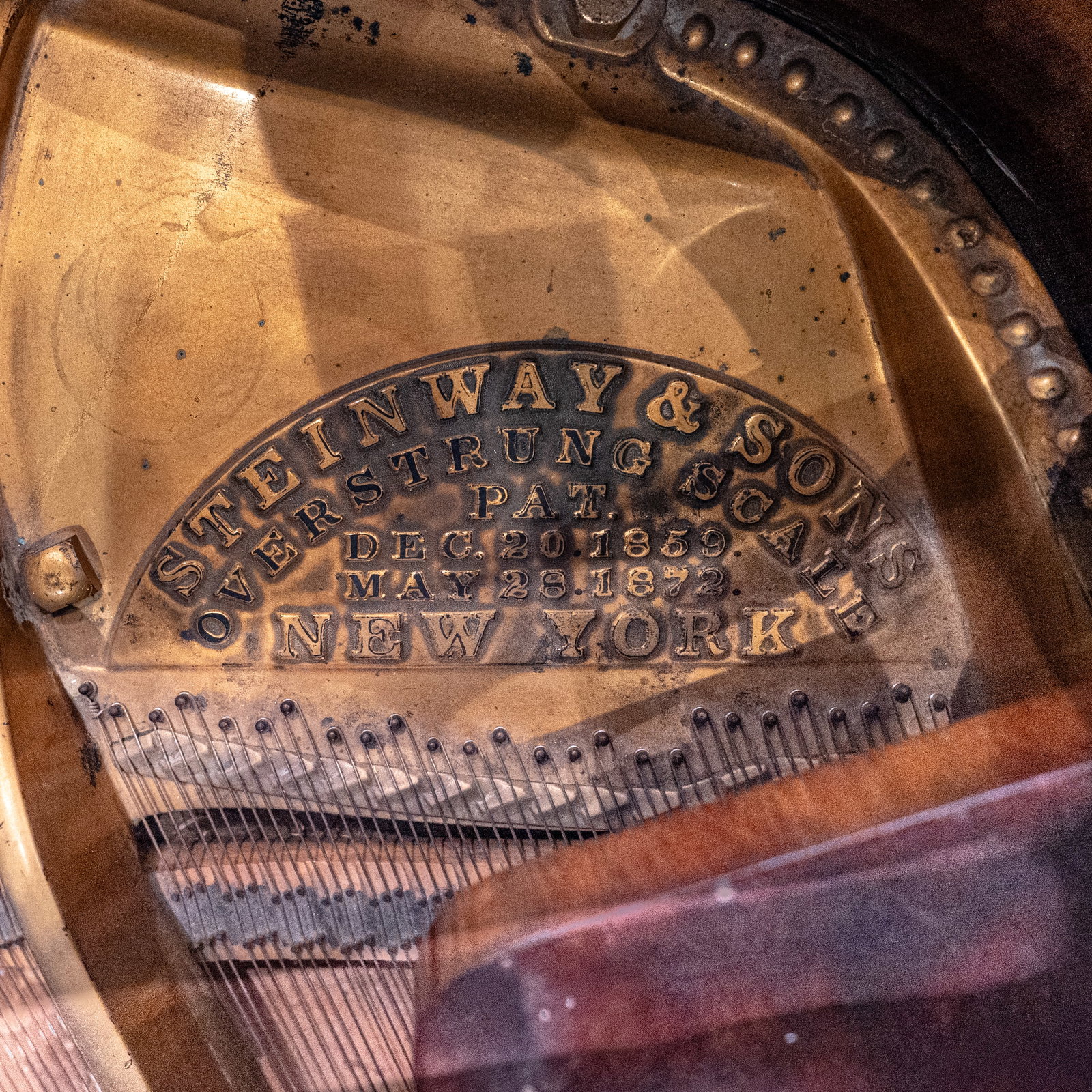 Steinway & Sons Golden Age Patent Grand Model A Piano - 8