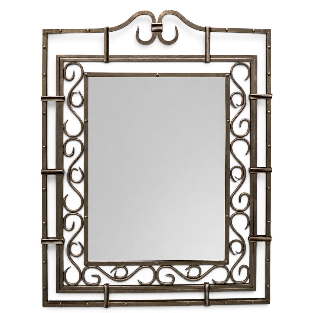 Alexandra Diaz Designer Wrought Iron Mirror (1 of 4)