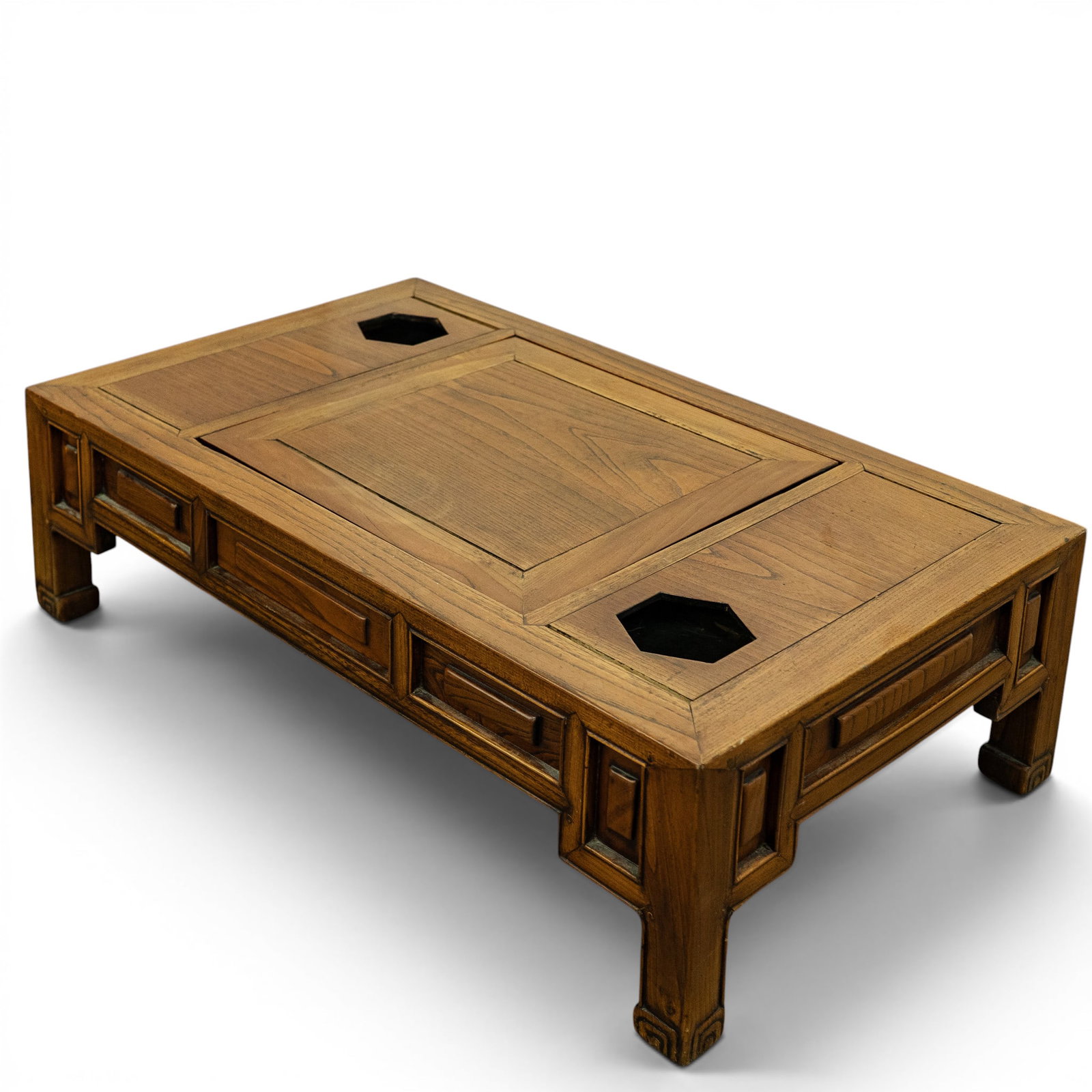 Chinese Wood Low Tea Table (1 of 8)