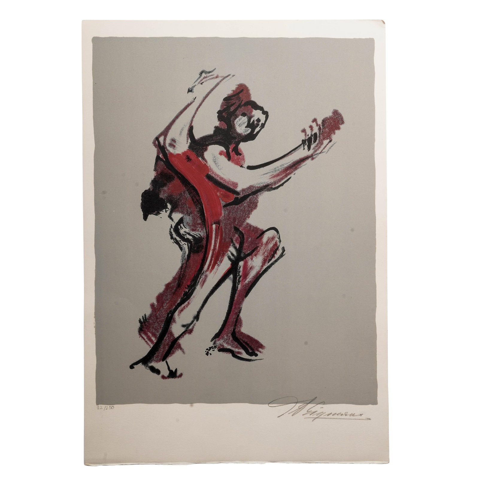 David Alfaro Siqueiros (Mexican, 1896–1974) Color lithograph on Arches Paper (1 of 7)