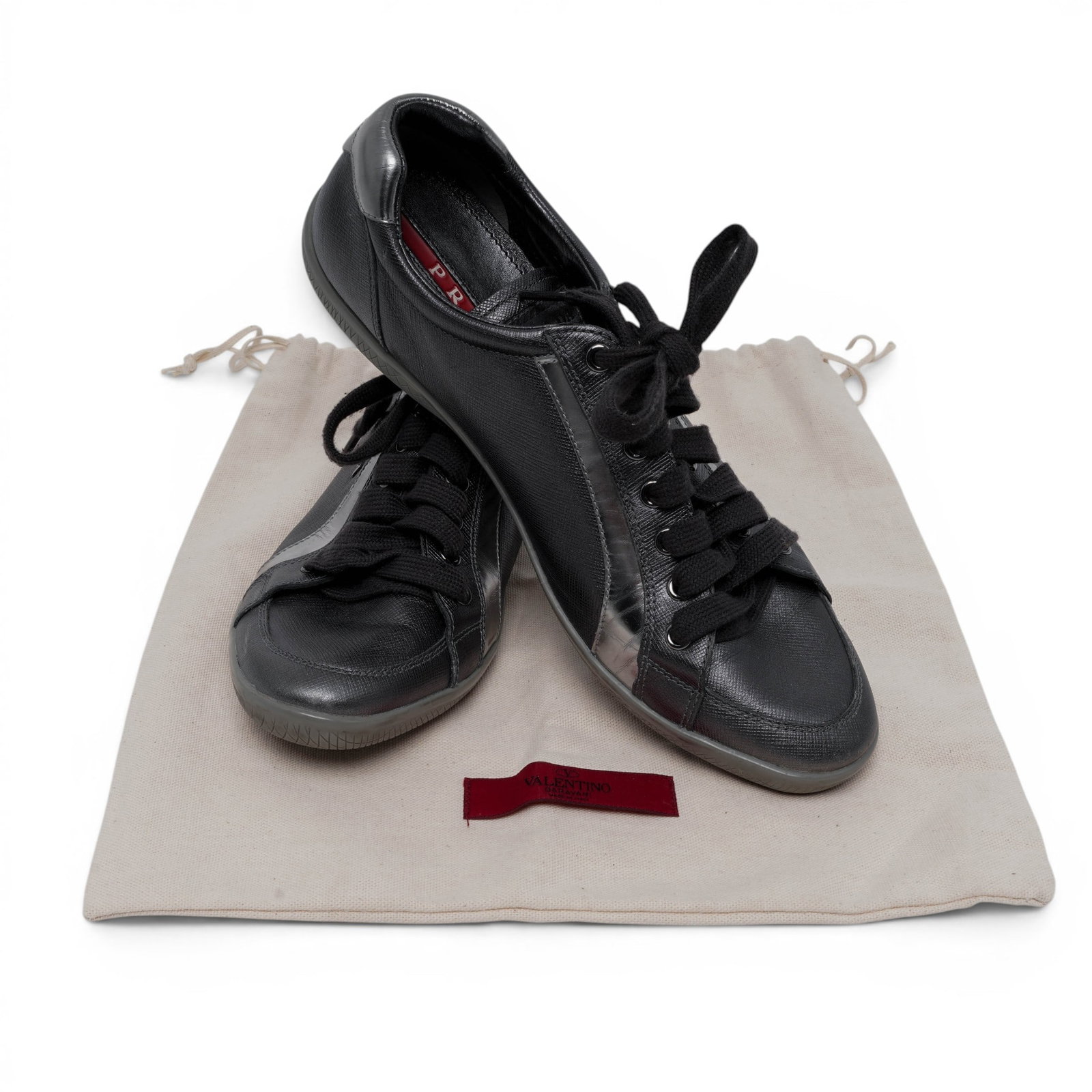 Prada Sport Nylon & Leather Trim Sneaker (1 of 8)