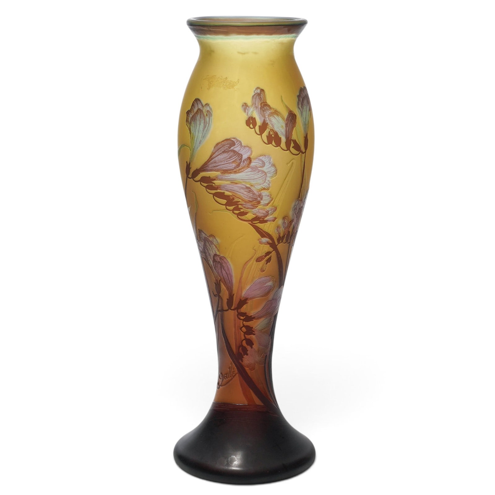 Emile Gallé Large Cameo Glass Vase (1 of 8)
