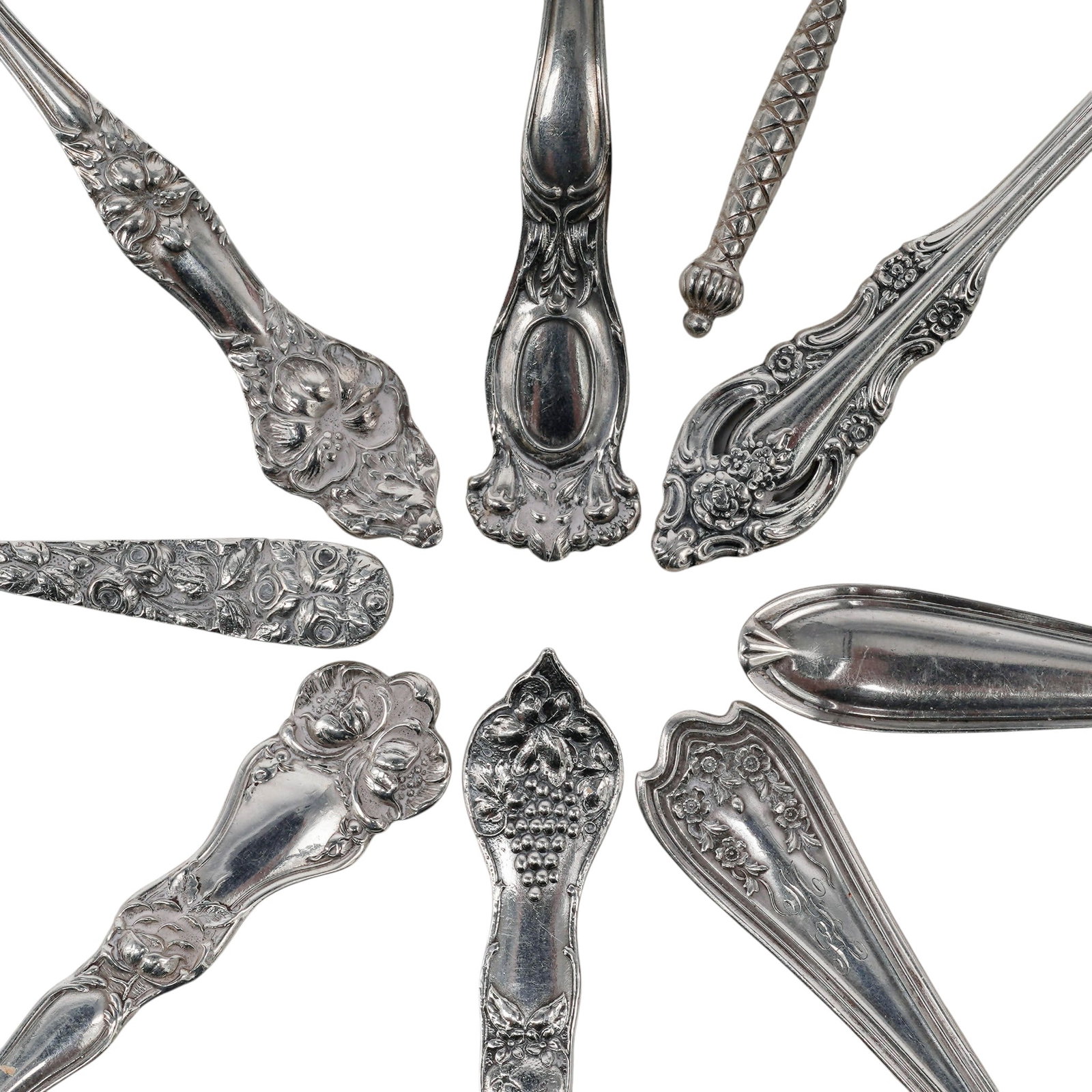 (9pc) American Sterling Silver Flatware Group - 2
