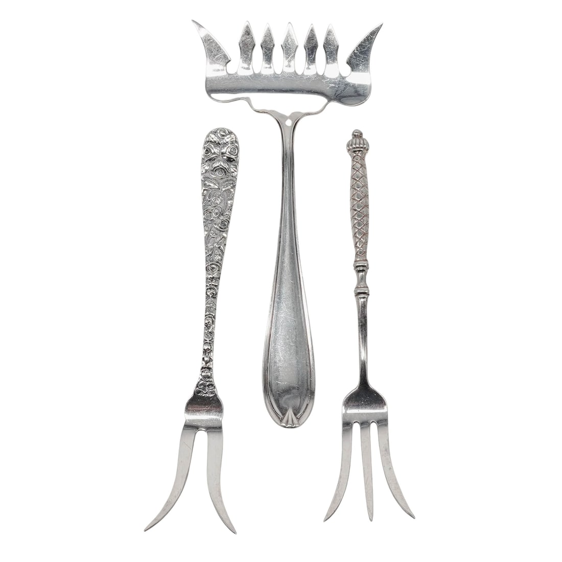 (9pc) American Sterling Silver Flatware Group - 8