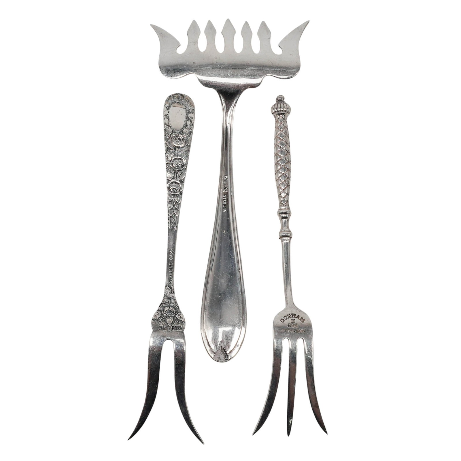 (9pc) American Sterling Silver Flatware Group - 9