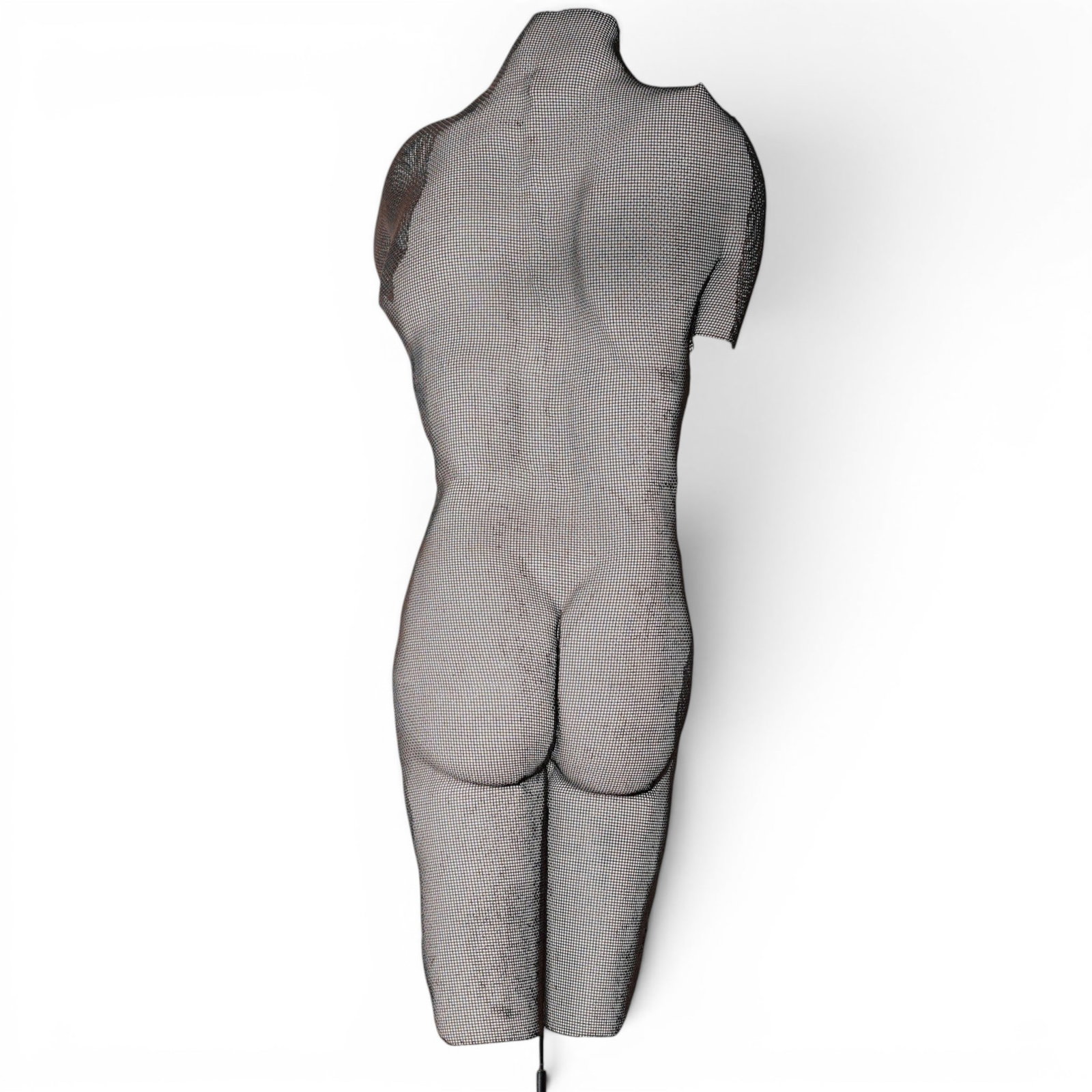Randy Cooper (American, b. 1942) "Shadow Sculpture" Wire Mesh Ssculpture (1 of 11)