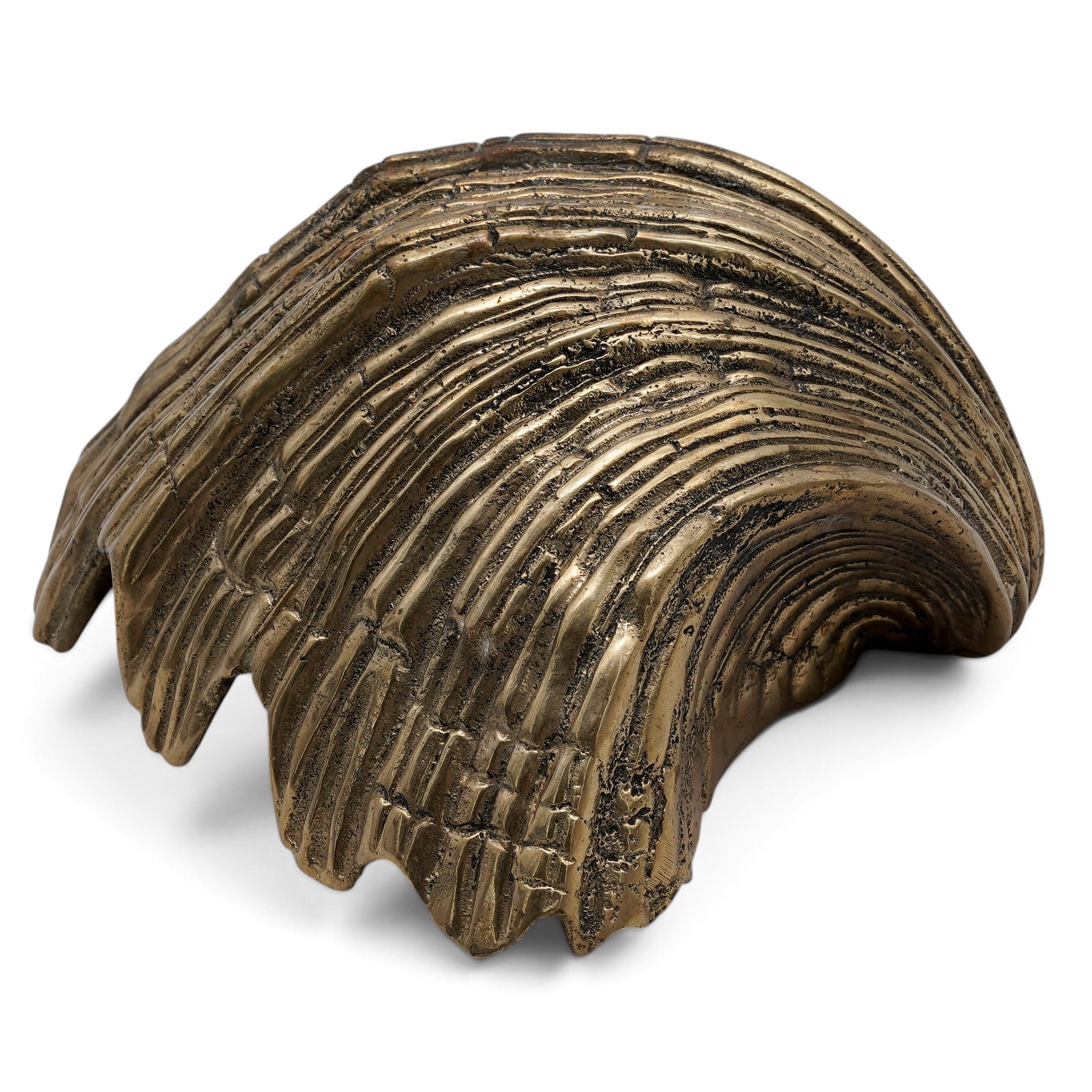 Vintage Brass Conch Shell Bowl (1 of 7)