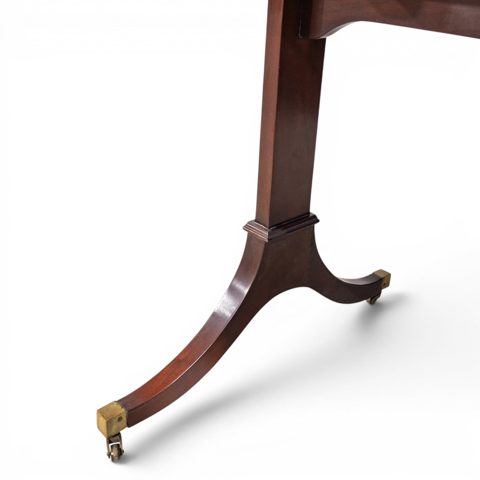 Regency Style Mahogany Library Table - 4