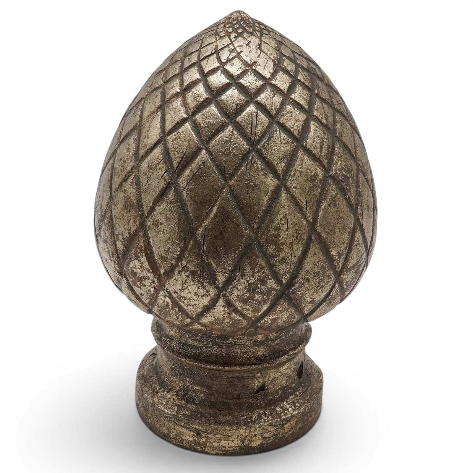 Large Cast Gilt Iron Finial Architectural Ornament (1 of 5)