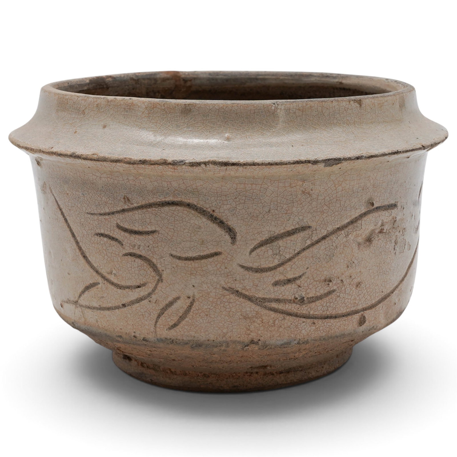 12 C. Archaic Style Southern Sun Dynasty Terracotta Bowl (1 of 4)