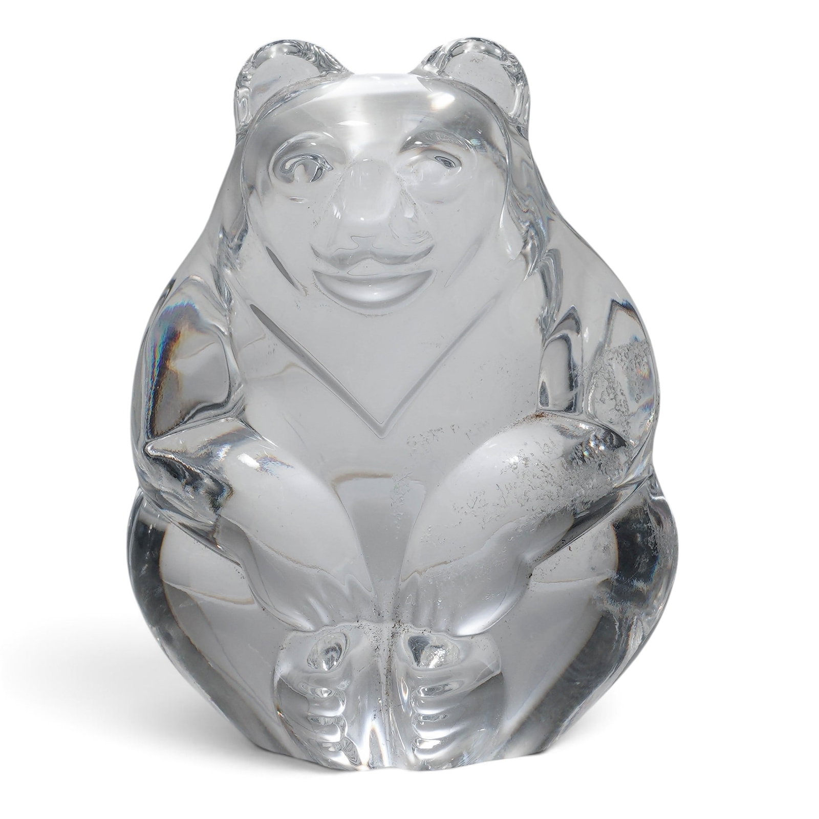 Steuben Crystal Bear Hand Cooler (1 of 5)
