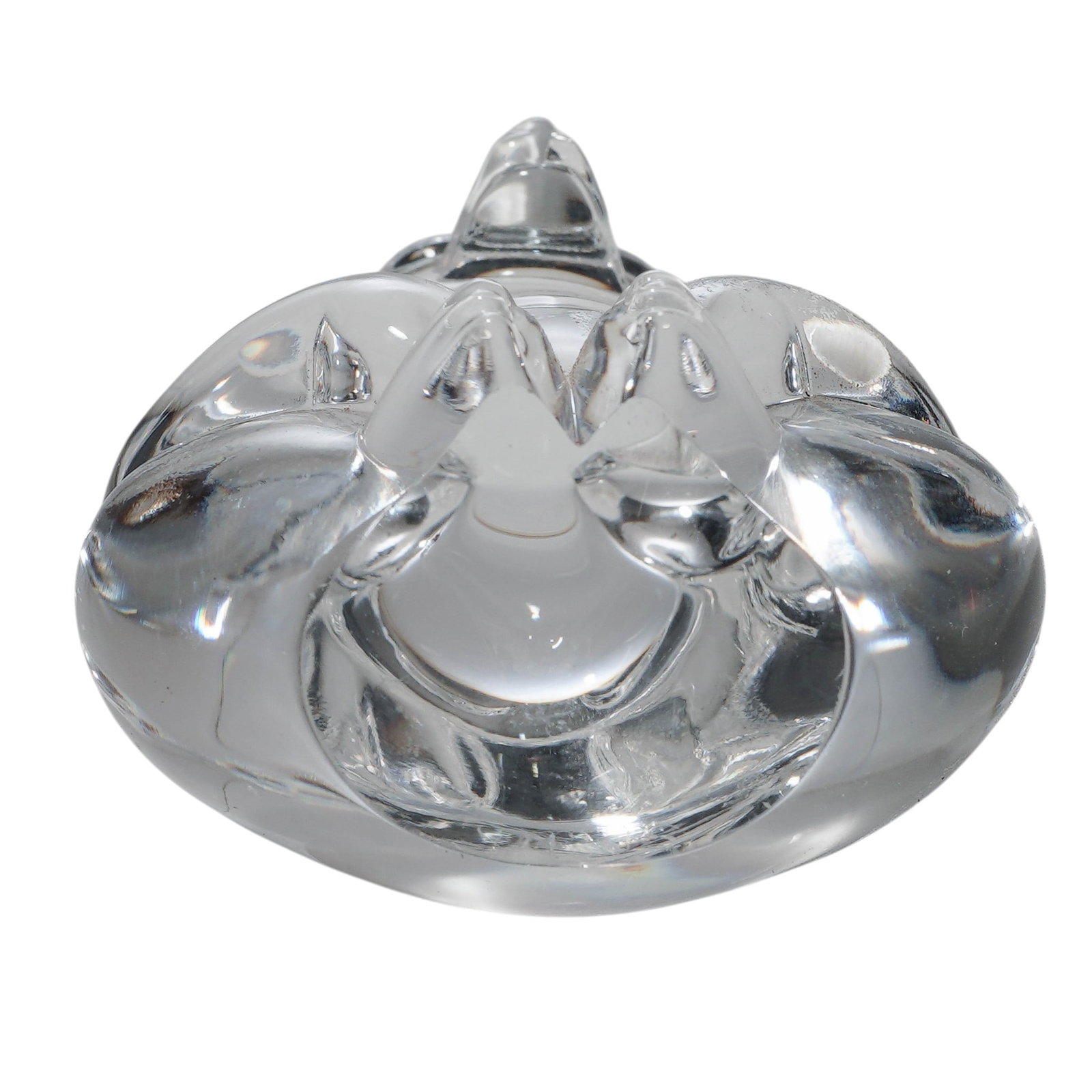 Steuben Crystal Bear Hand Cooler - 4