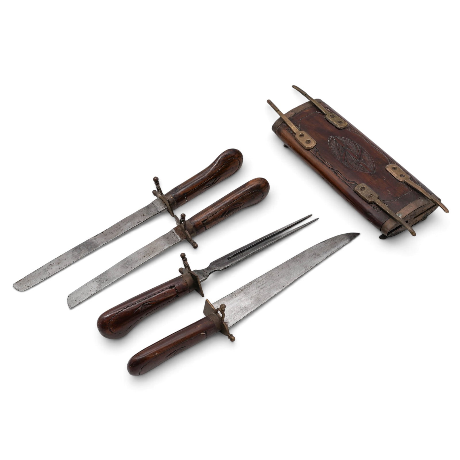 Vintage Indian Carving Set (1 of 7)