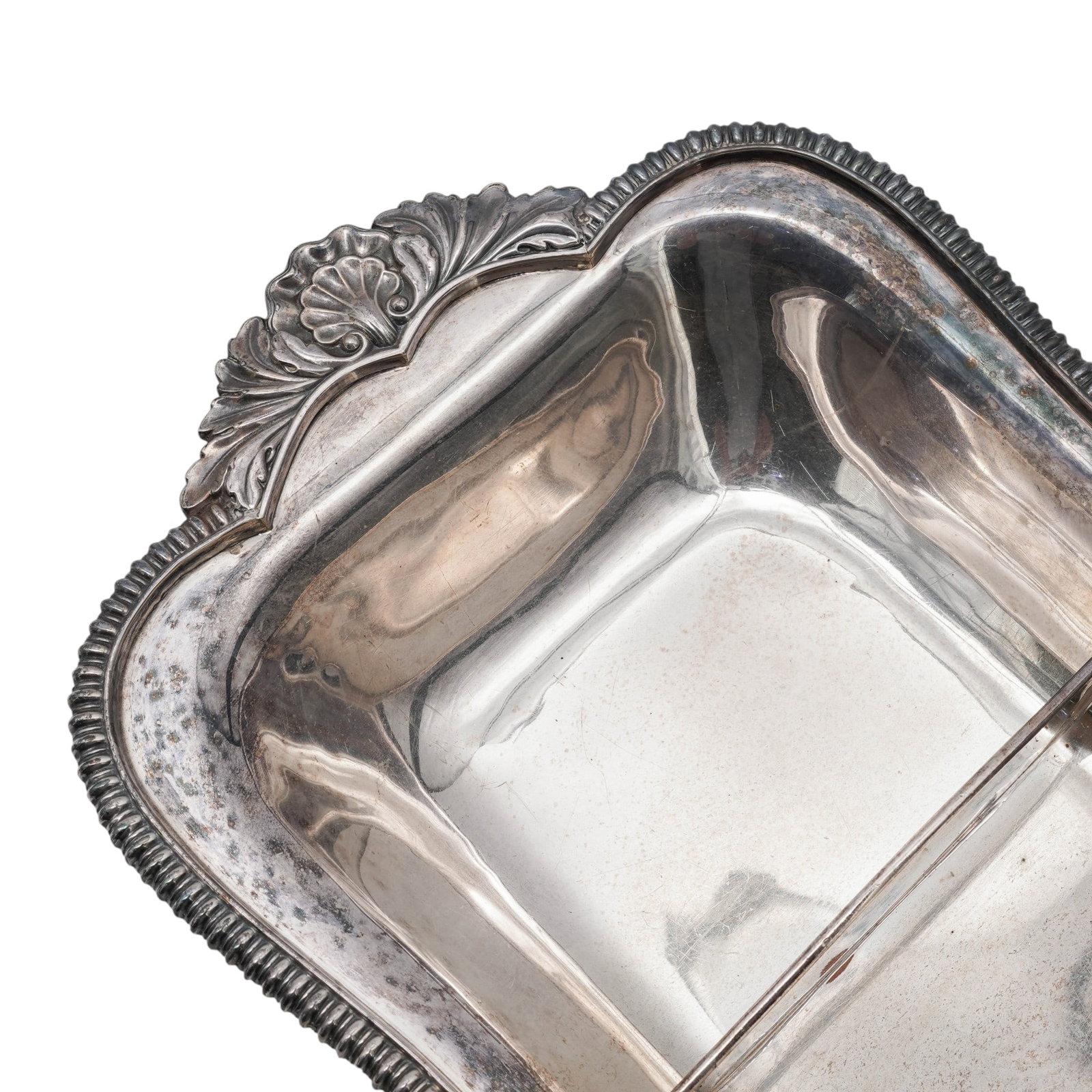 Victorian Silver Plated Serving Dish - 6