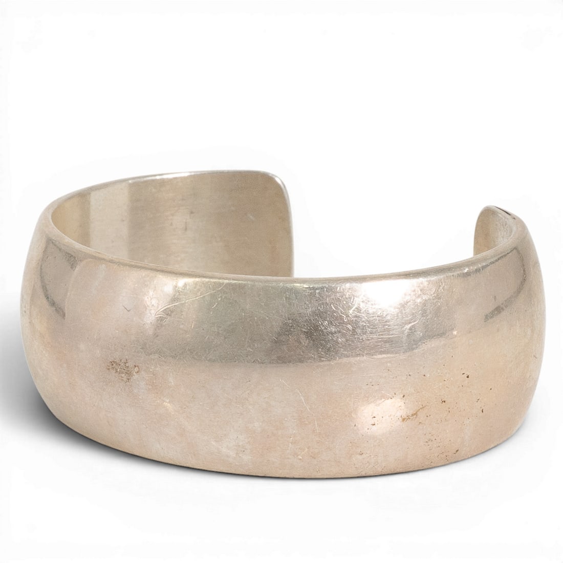 Vintage Nelson Garcia Kewa Sterling Silver Wide Cuff Bracelet (1 of 5)
