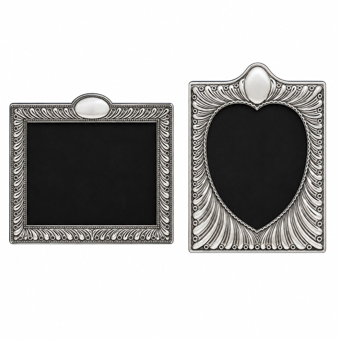 Pair of Vintage Sterling Silver Picture Frames (1 of 9)
