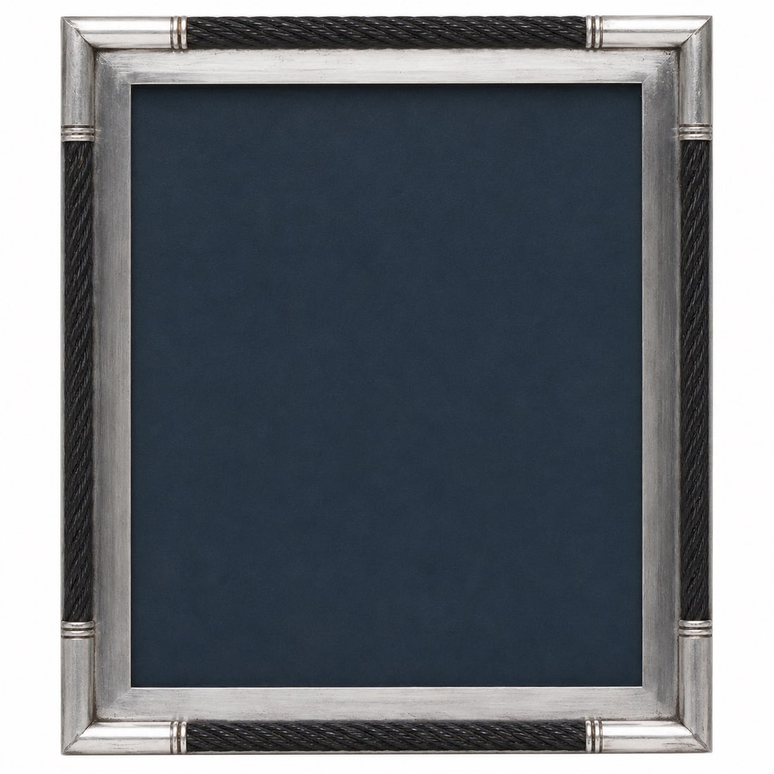 Large Mid Cent. Silver Plate Picture Frame (1 of 5)
