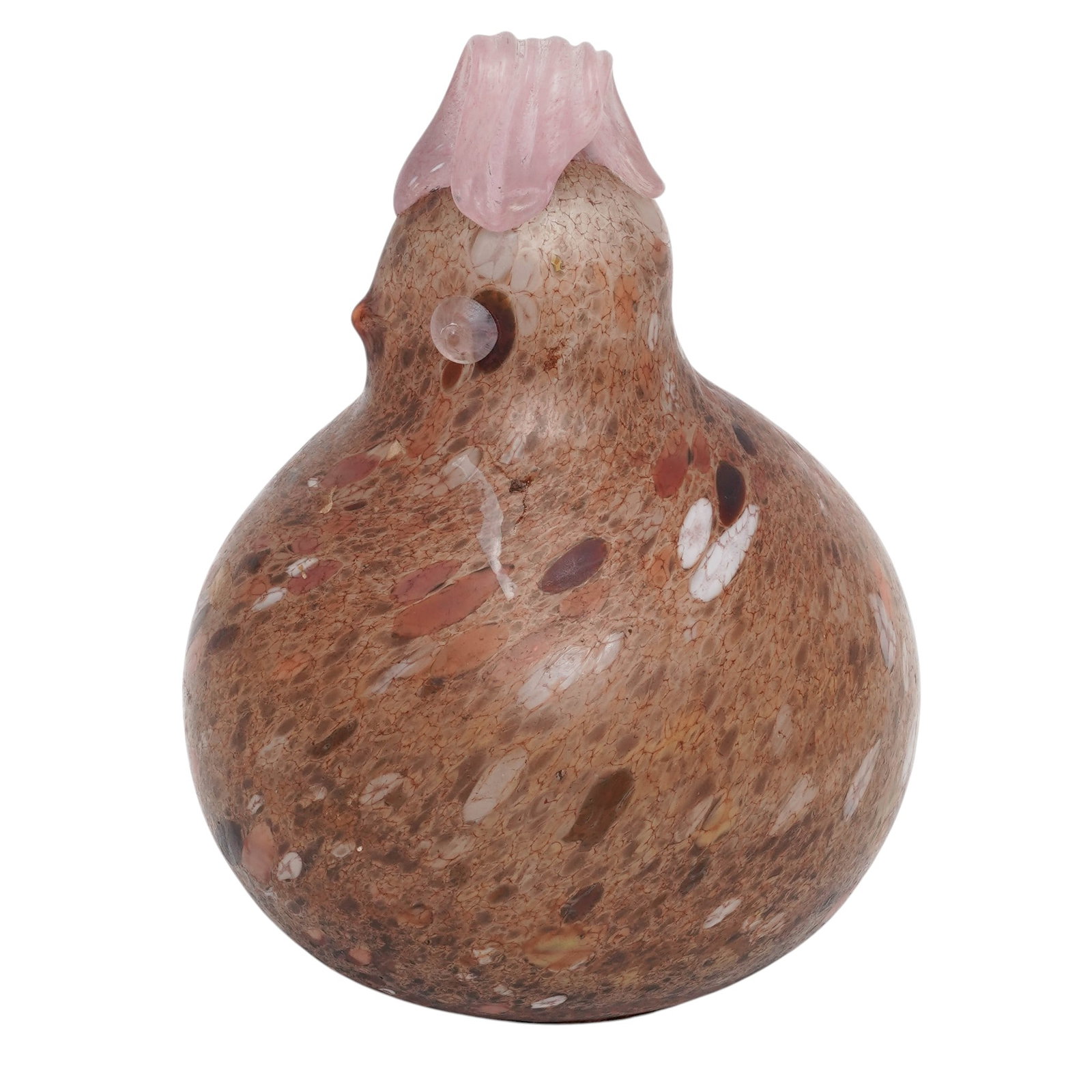 Monica Backstrom For Kosta Boda Glass Hen Sculpture (1 of 6)