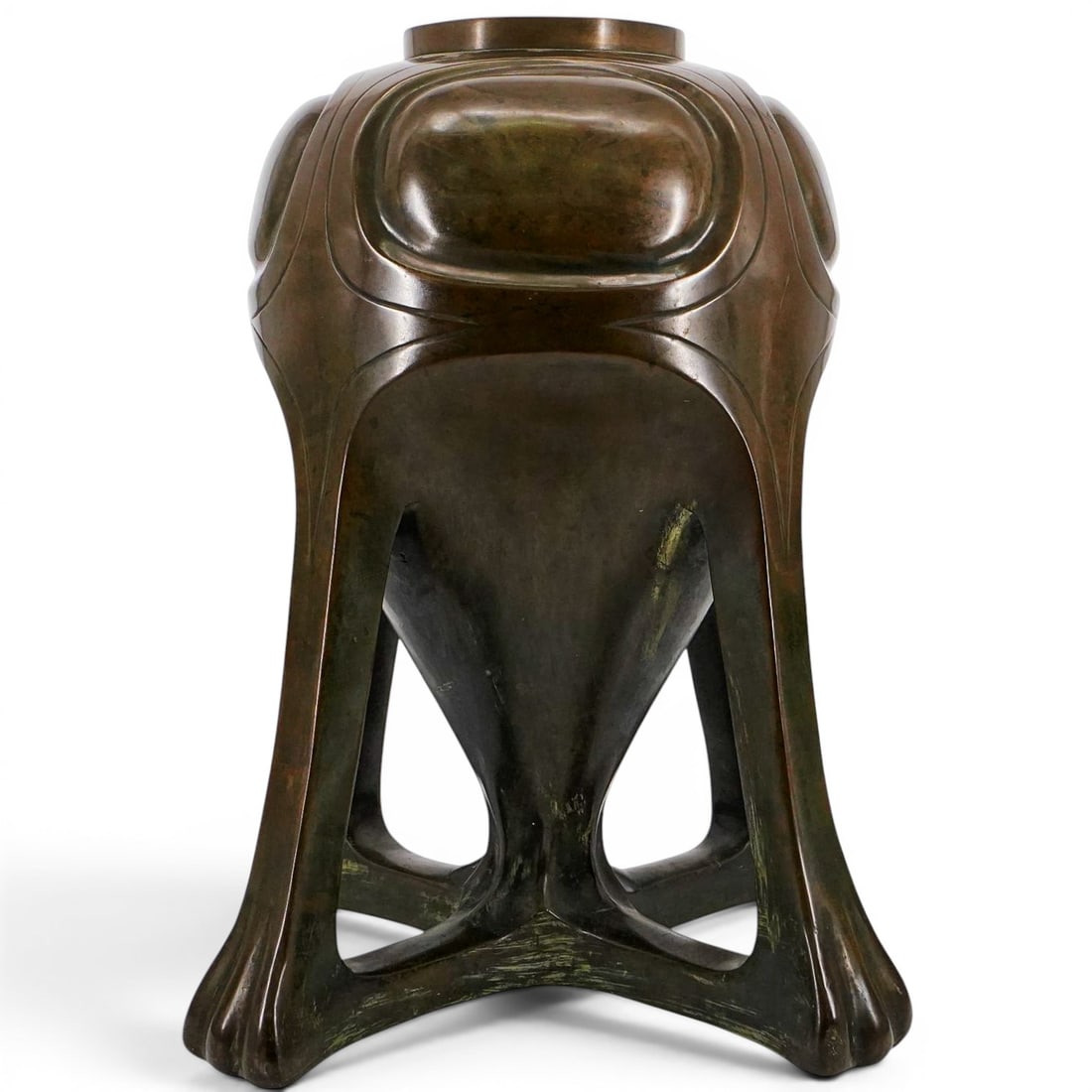 Large Bronze Art Nouveau Censor (1 of 7)