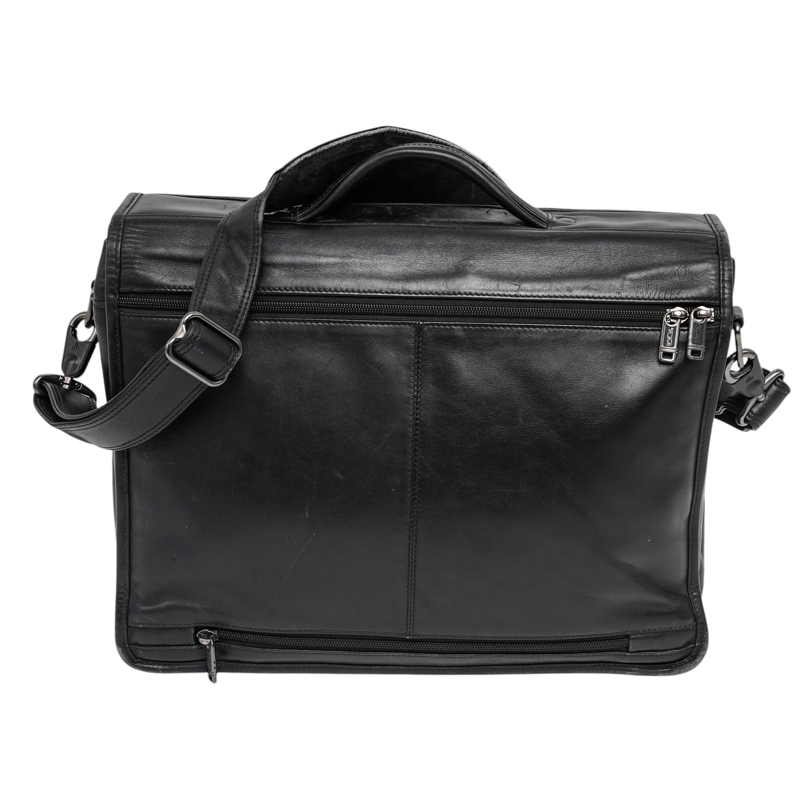 Tumi Nappa Leather Expandable Brief Case - 3
