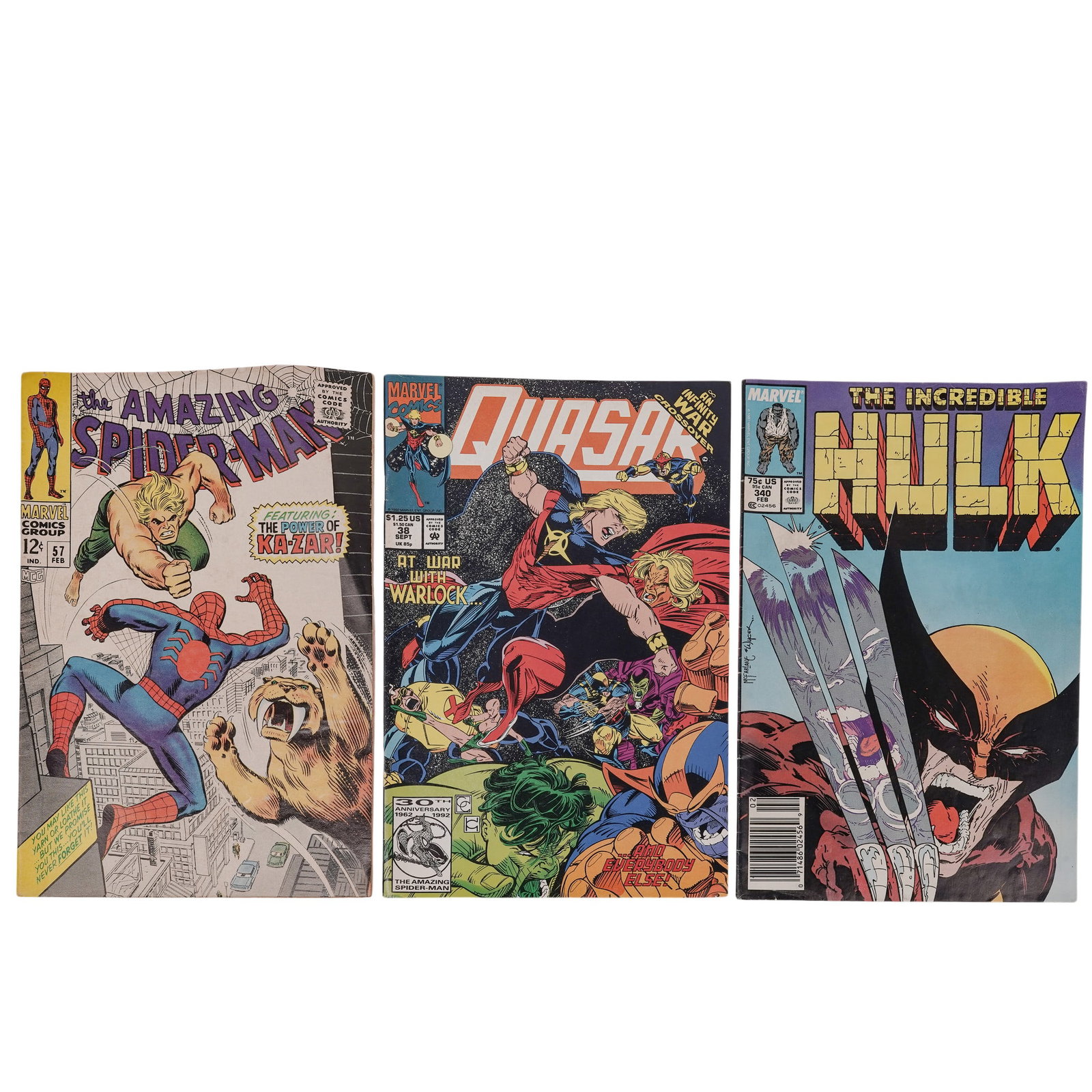 (6pc) Marvel Comic Books Collection - 8