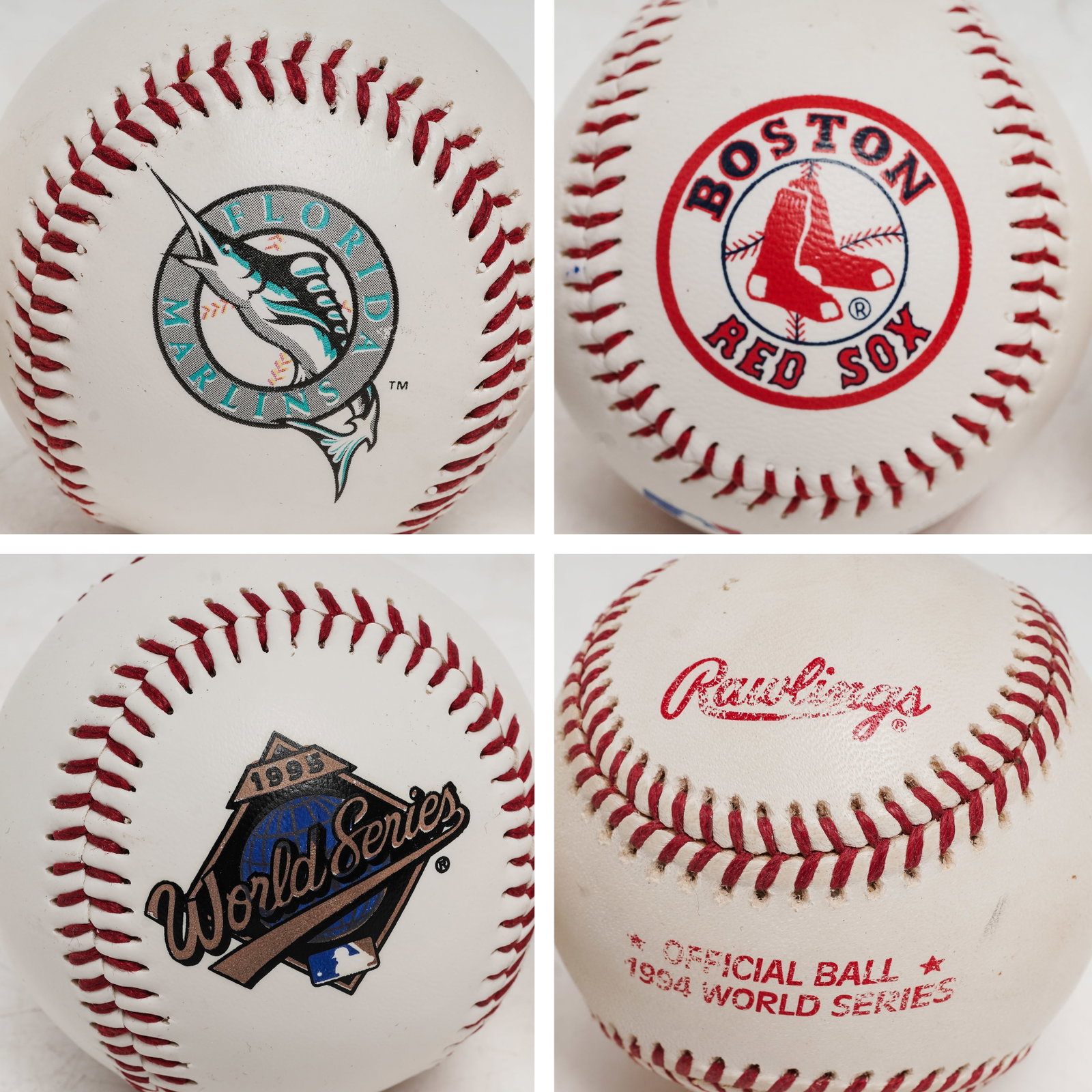 (4 pcs) Official Game Baseballs - 2