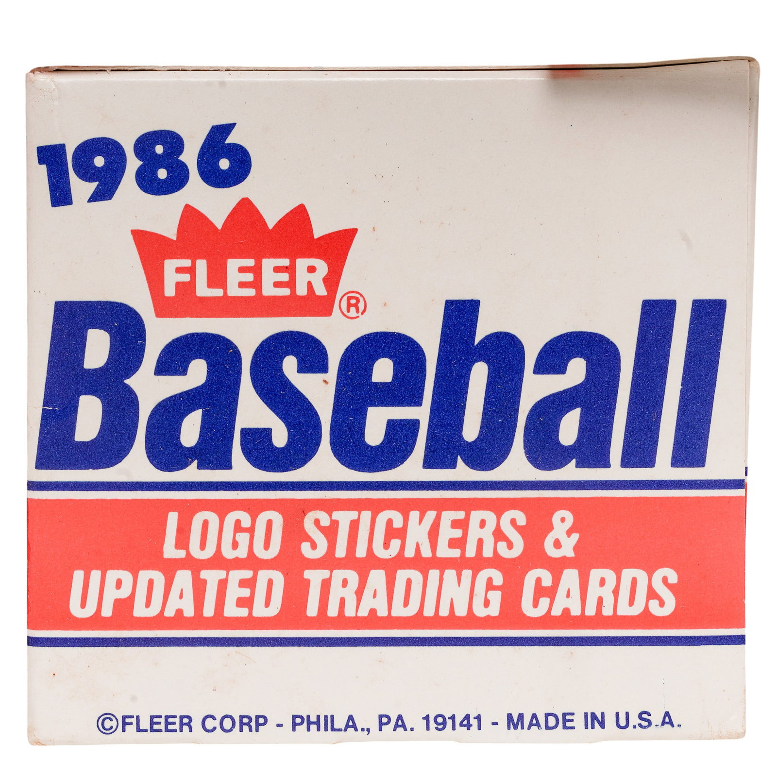(6pc) 1980s Fleer Baseball Card Boxes - 3
