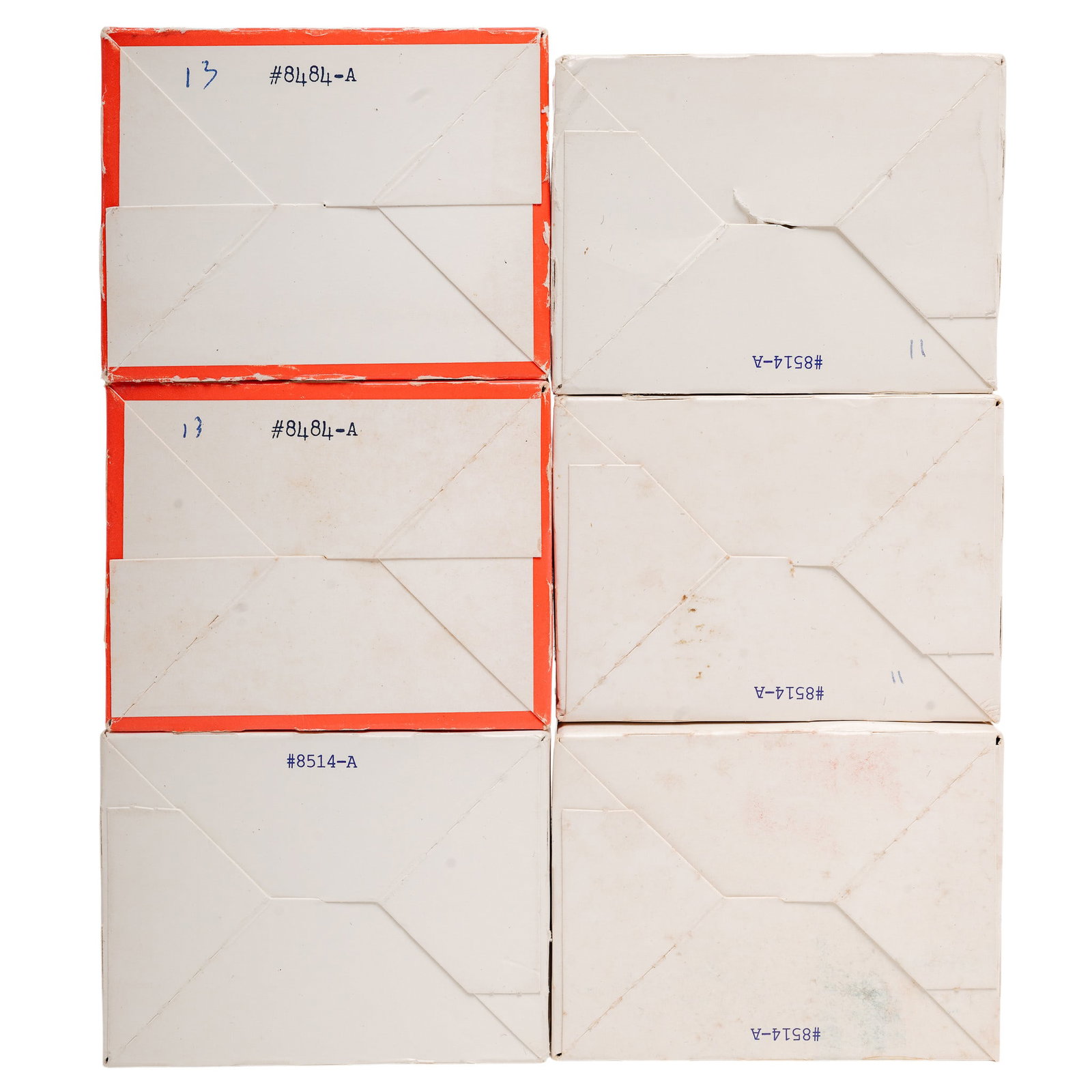 (6pc) 1980s Fleer Baseball Card Boxes - 4