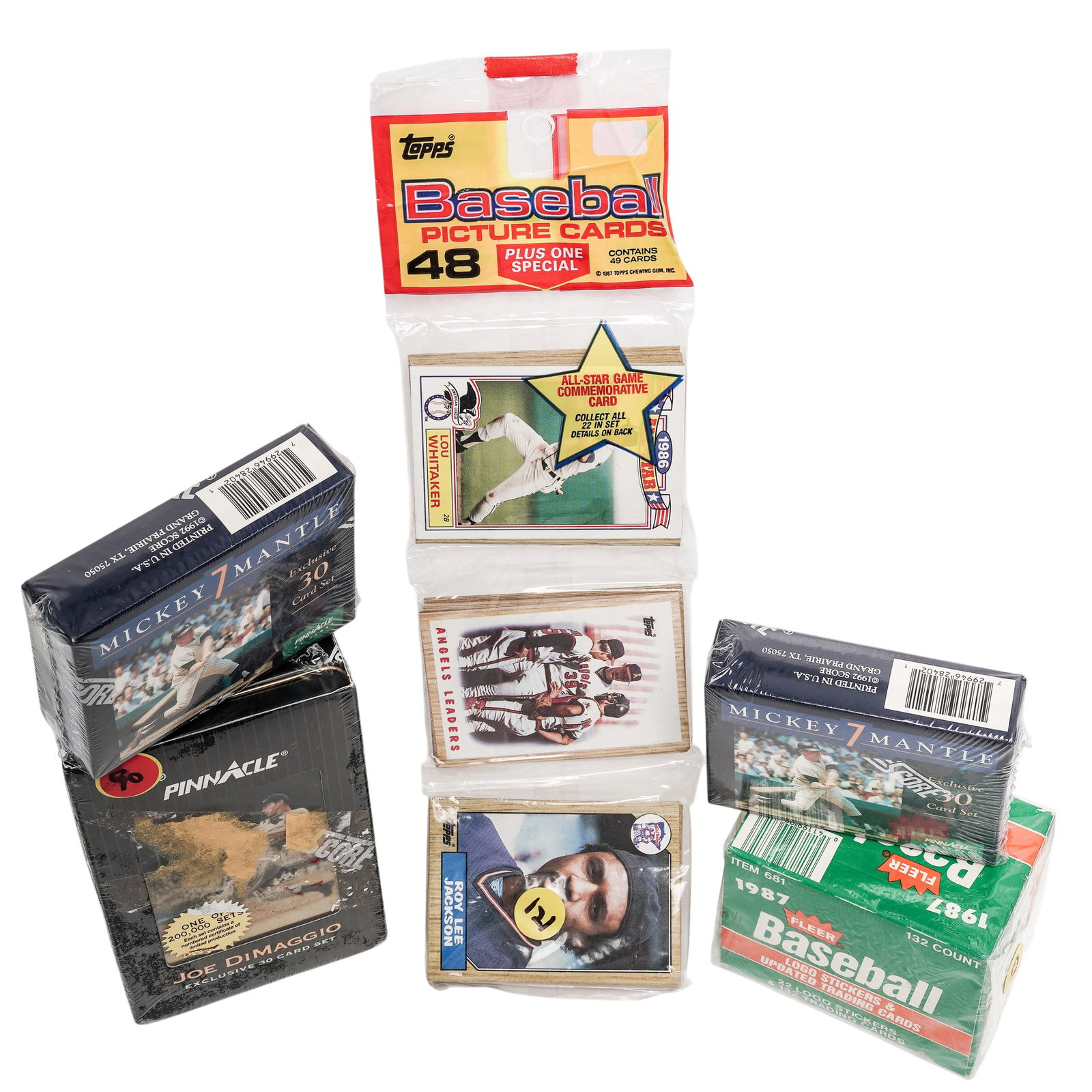 (5 pcs) Sealed Baseball Card Boxes and Packs (1 of 5)
