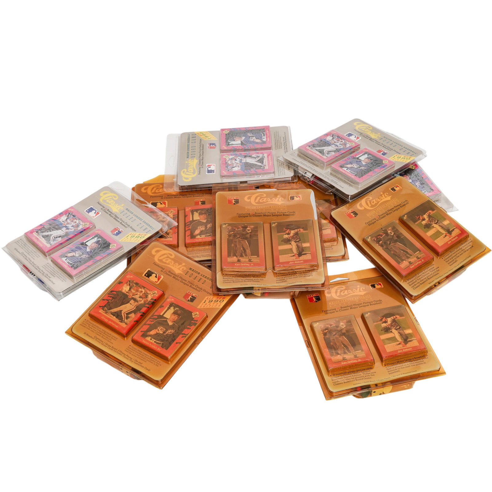 (10 pc) Classic MLB Trivia Cards/Board Games (1 of 4)