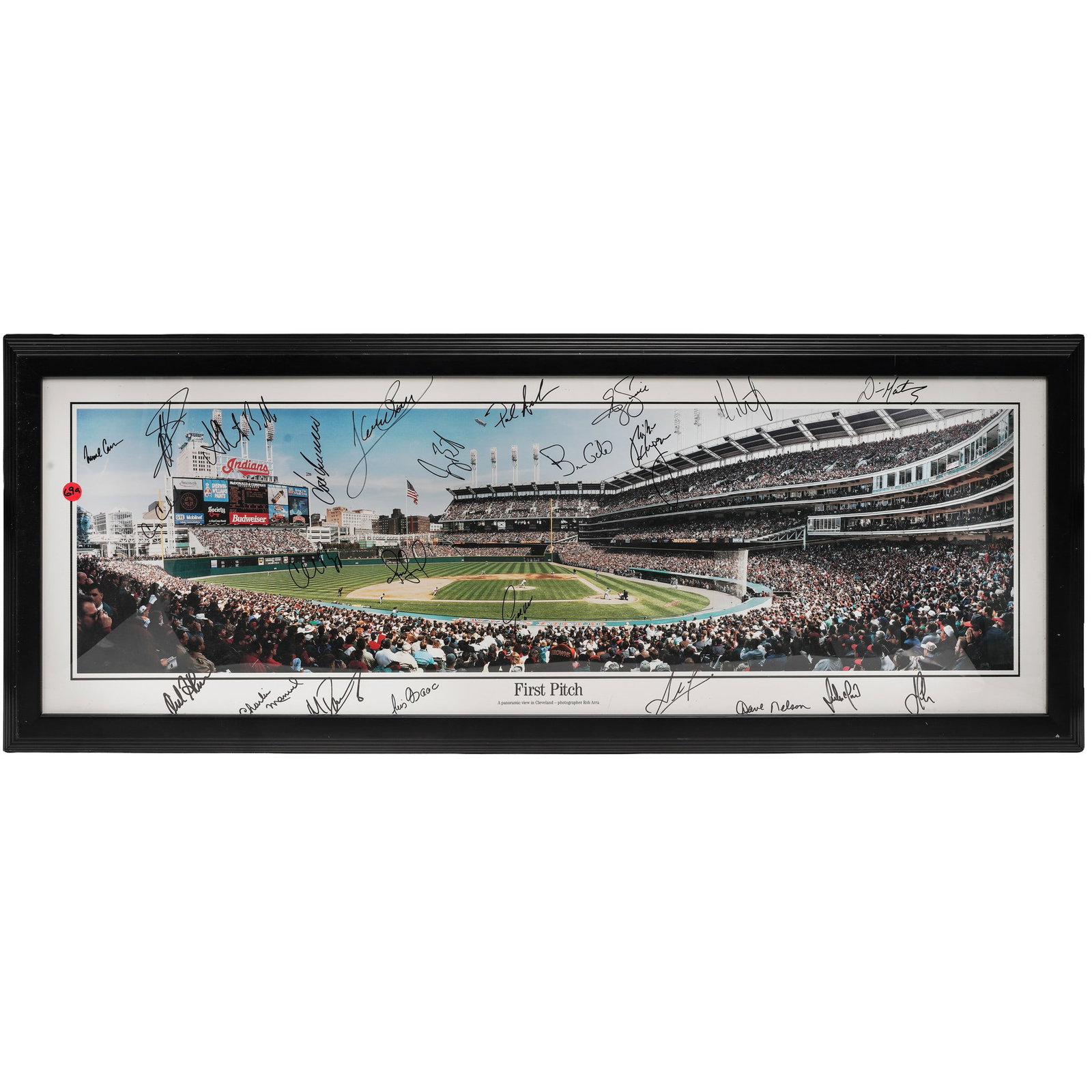 Panoramic Signed Photo Inaugural Game MLB "First Pitch" (1 of 12)