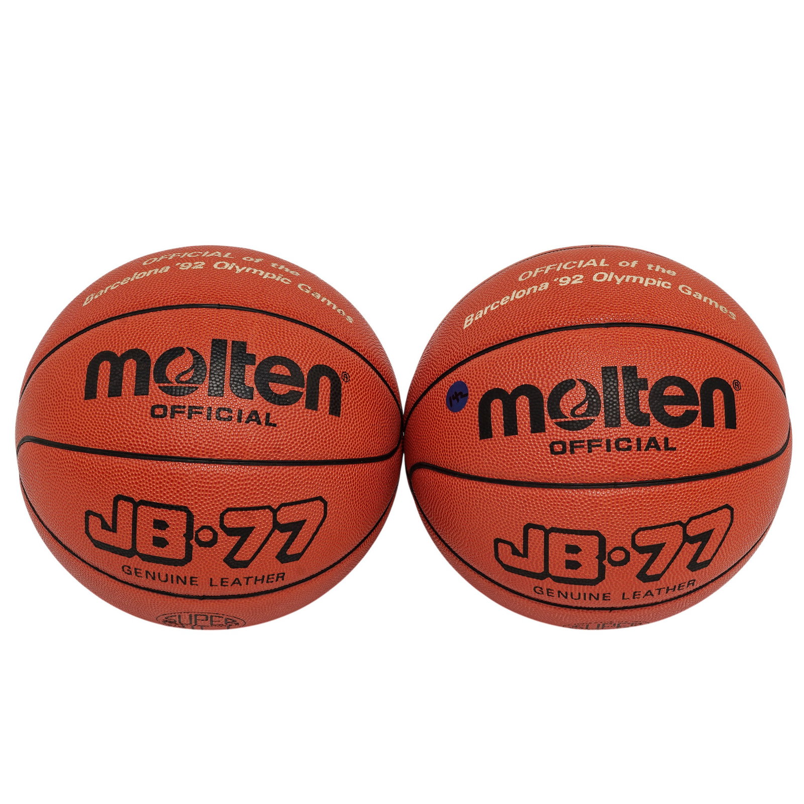 (2 Pc) Molten JB-77 Barcelona Olympics 1992 Basketballs (1 of 8)
