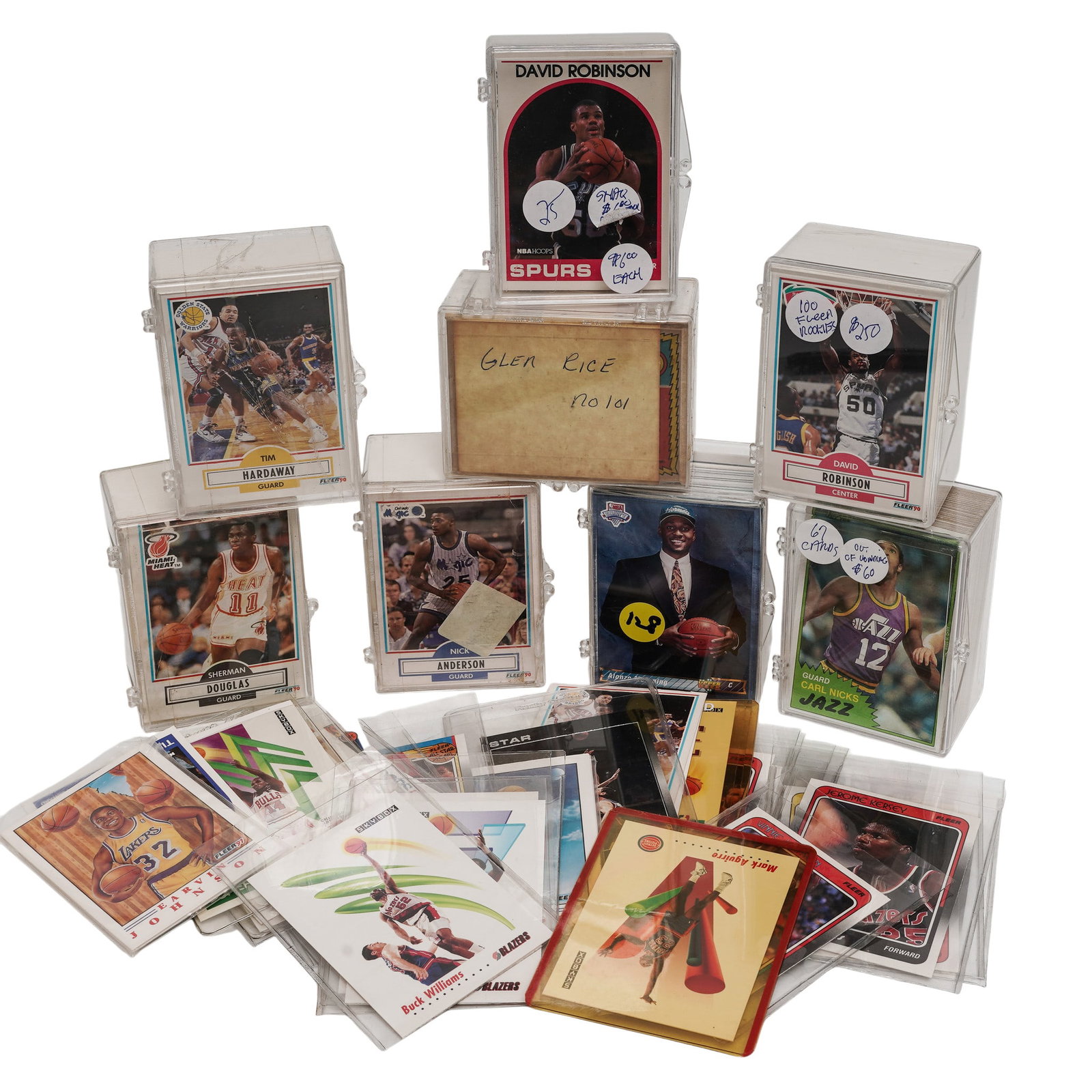 Lot of Vintage Basketball Cards (1 of 9)