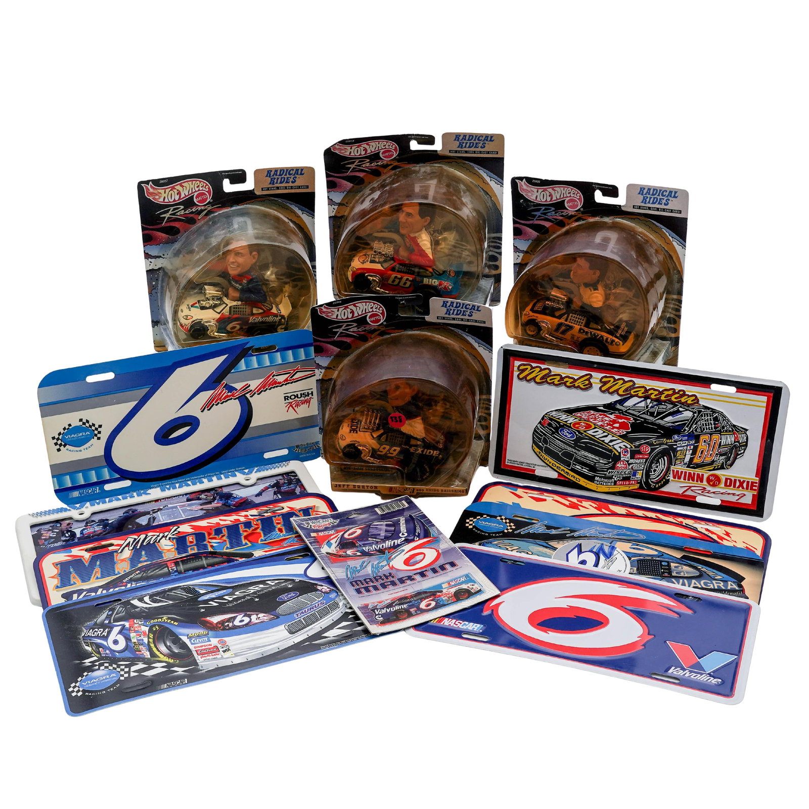 (13pc) NASCAR Memorabilia Group (1 of 10)
