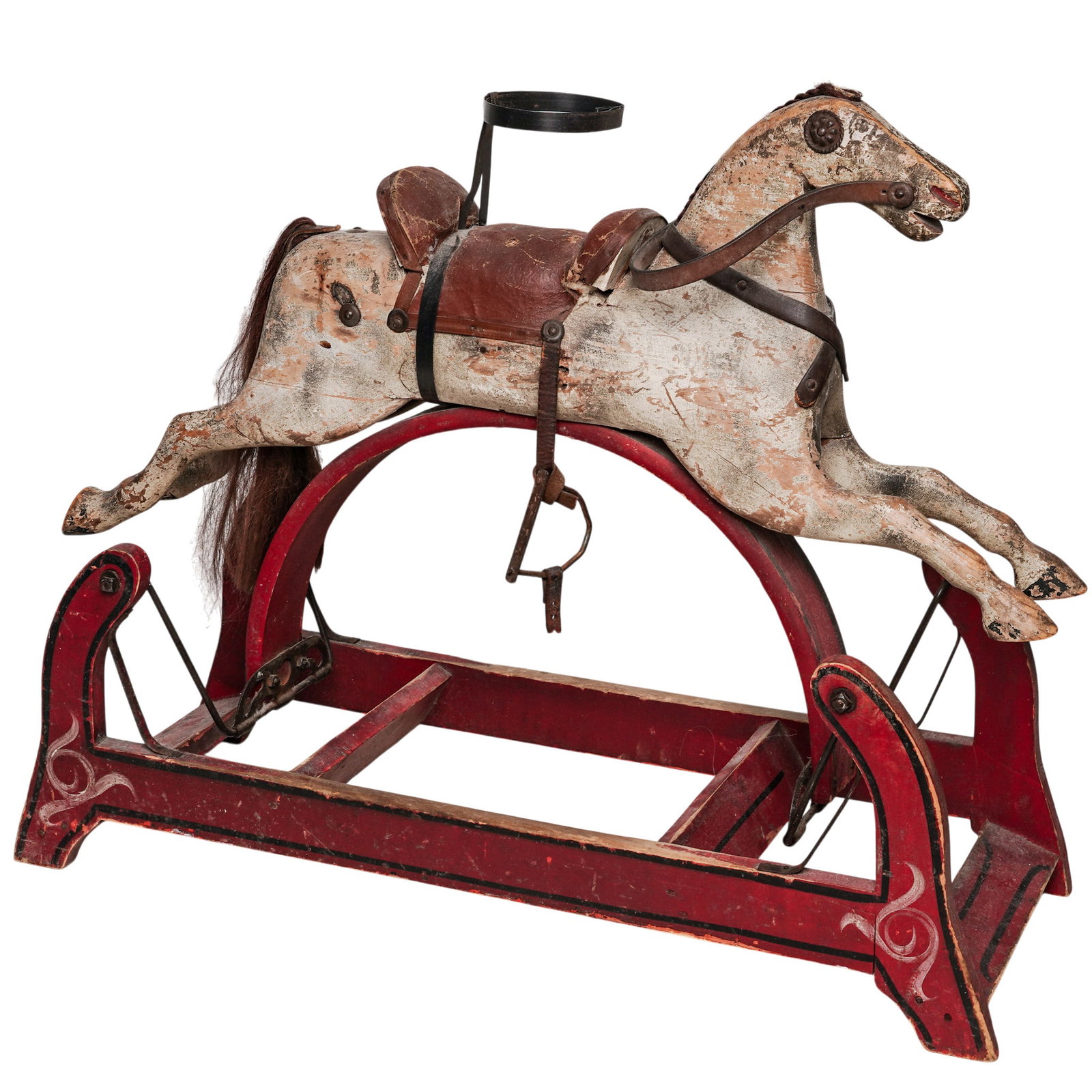 Antique Swinging Glider Rocking Horse (1 of 9)