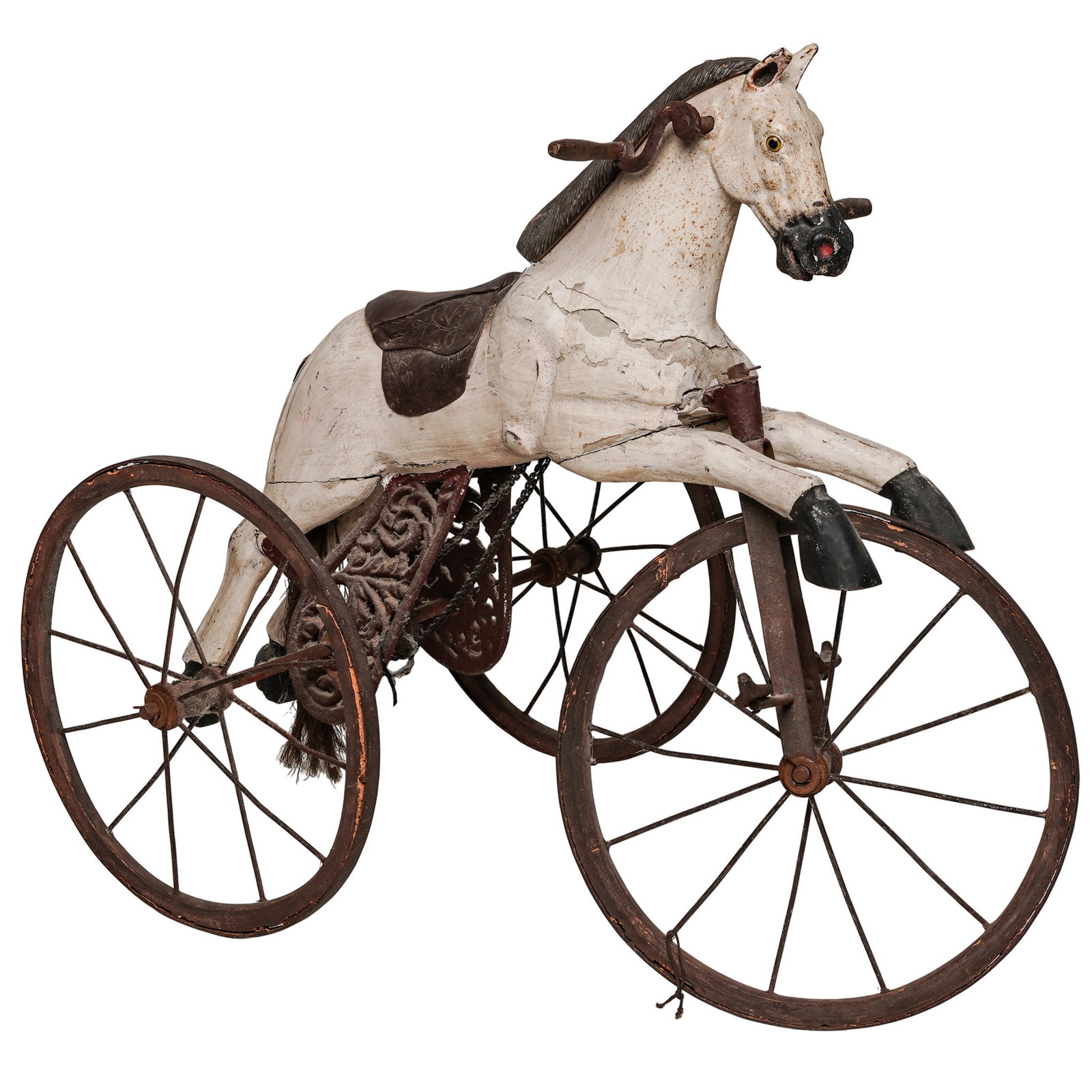 Victorian Horse Velocipede Child's Tricycle (1 of 10)