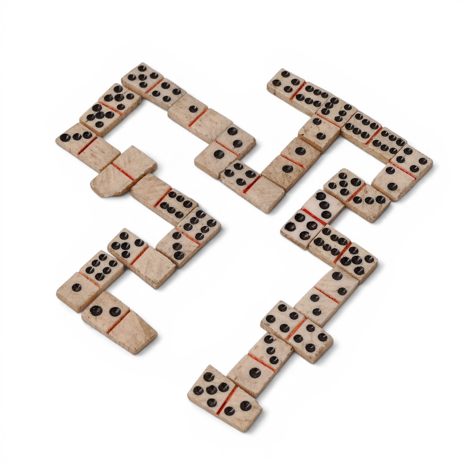 Antique Miniature Travel Domino Set (1 of 7)