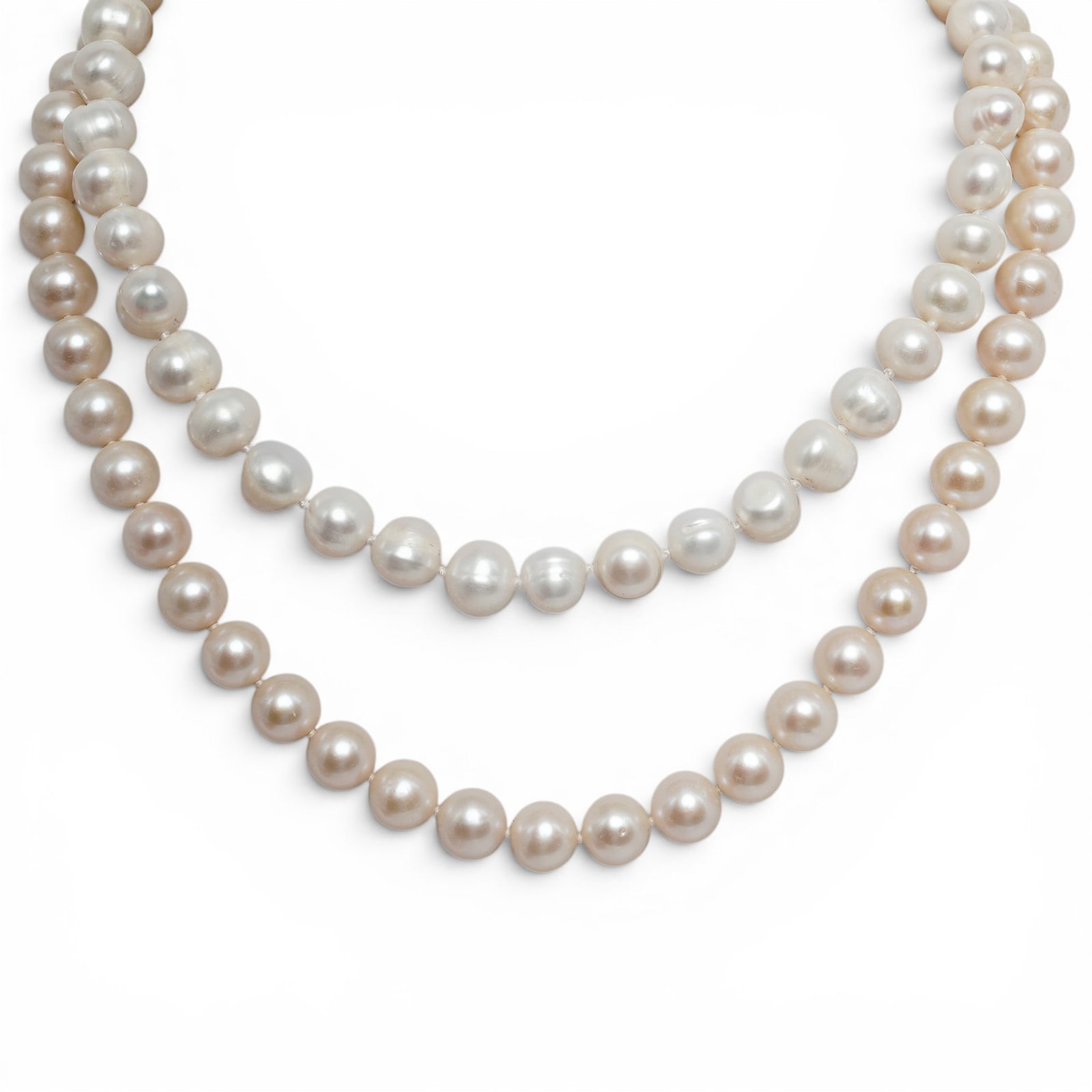 (2 pcs) Pearl Choker Necklaces (1 of 6)