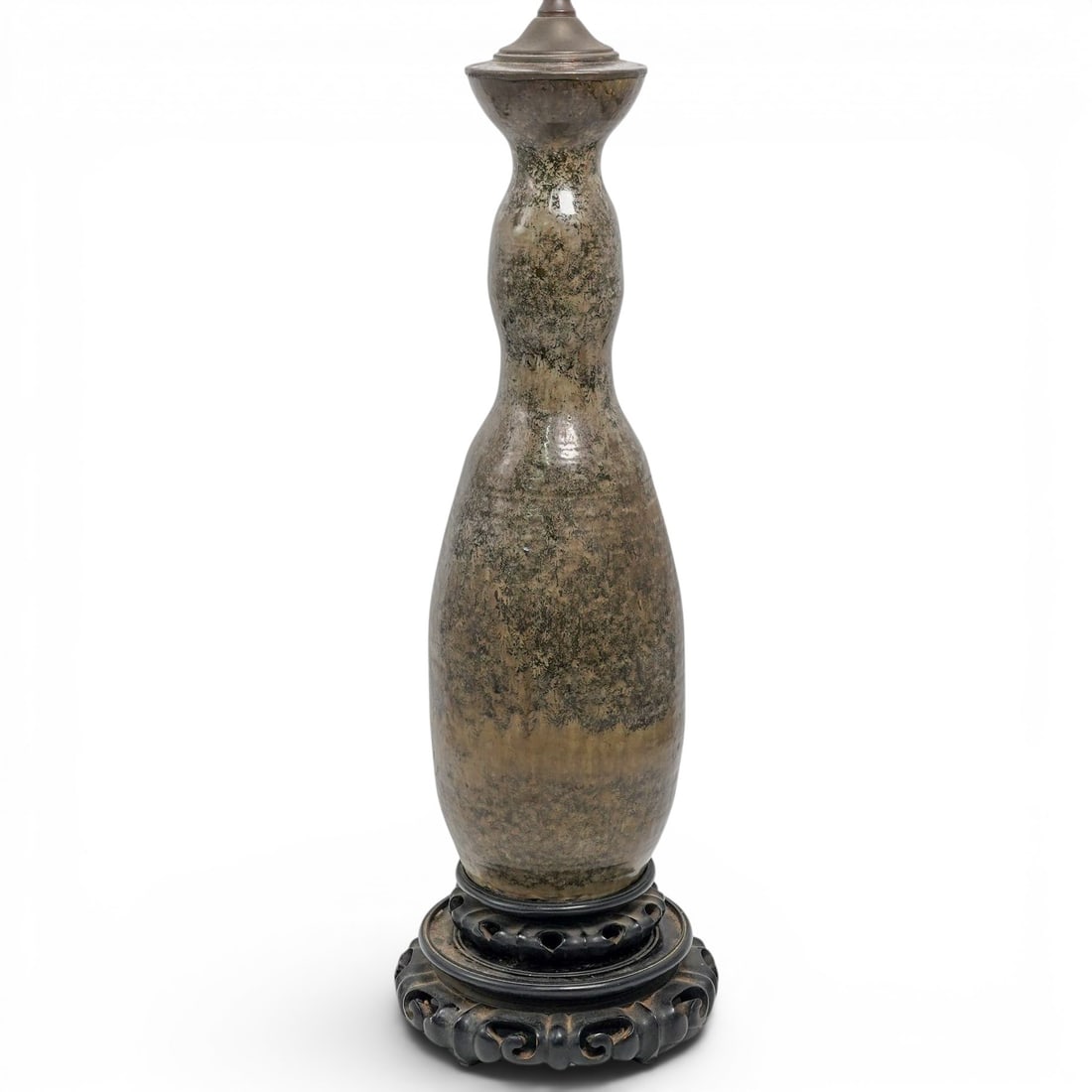 Antique Bronzed Ceramic Table Lamp (1 of 7)