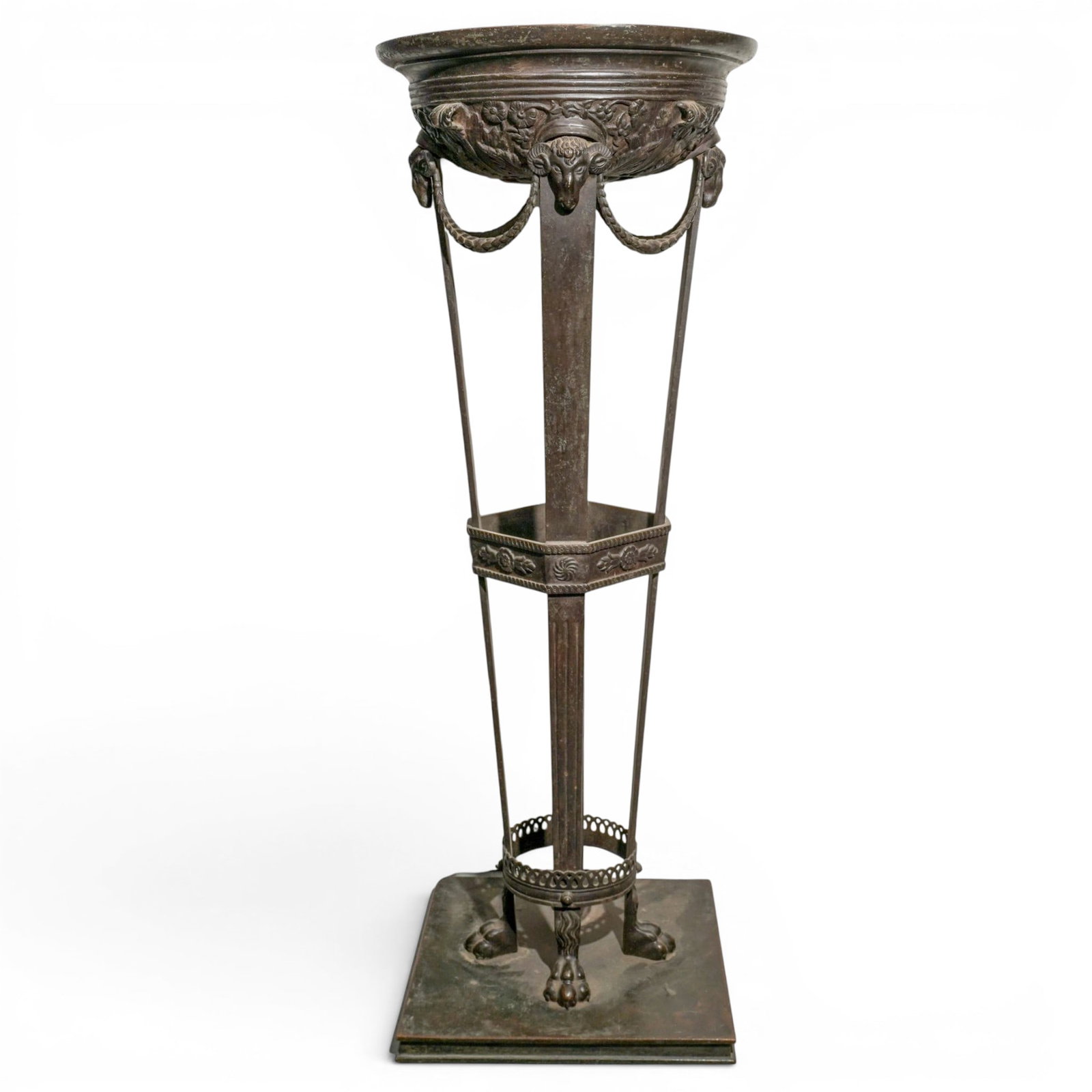 Large Neoclassical Floor Tazza (1 of 5)