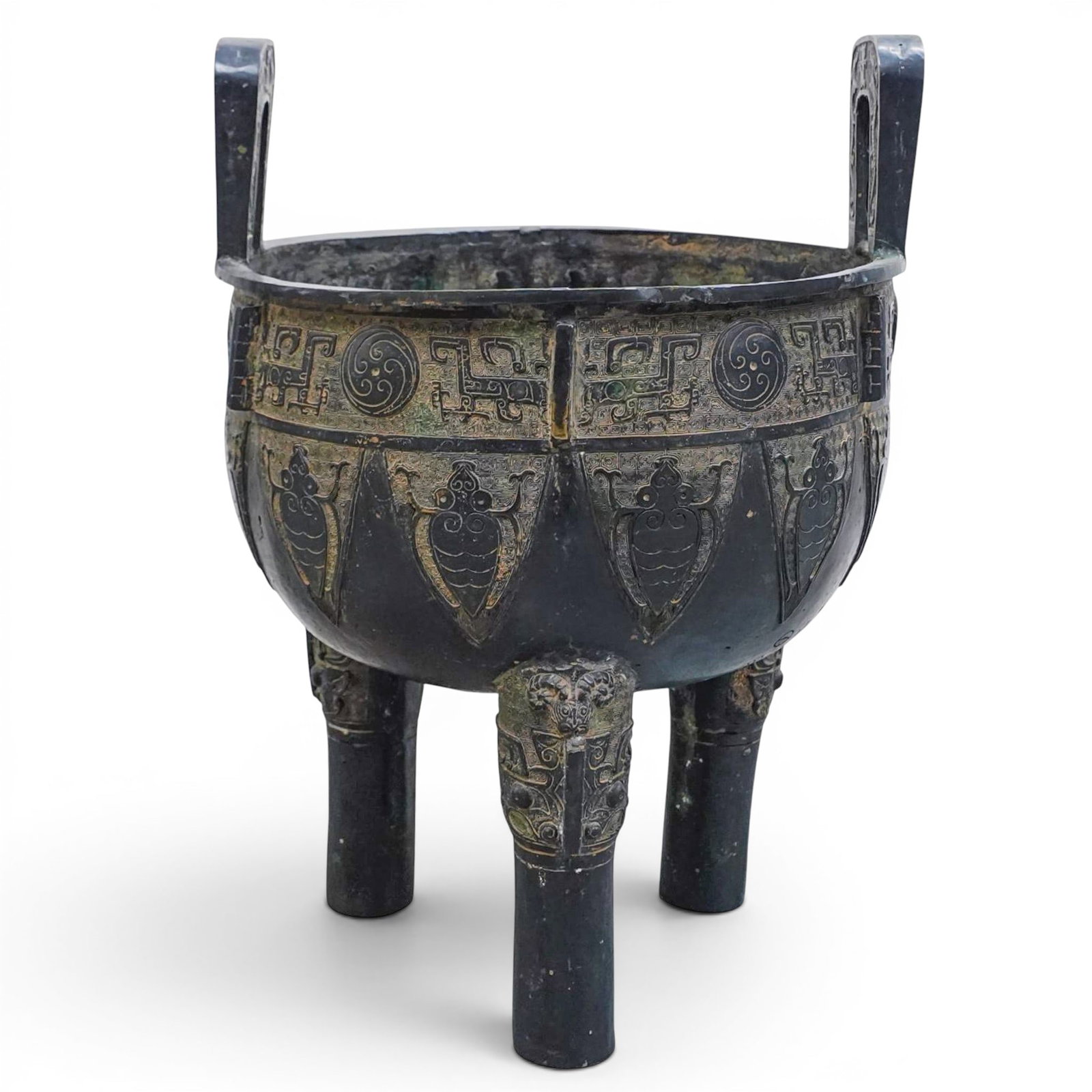 Antique Chinese Bronze Ding (1 of 11)