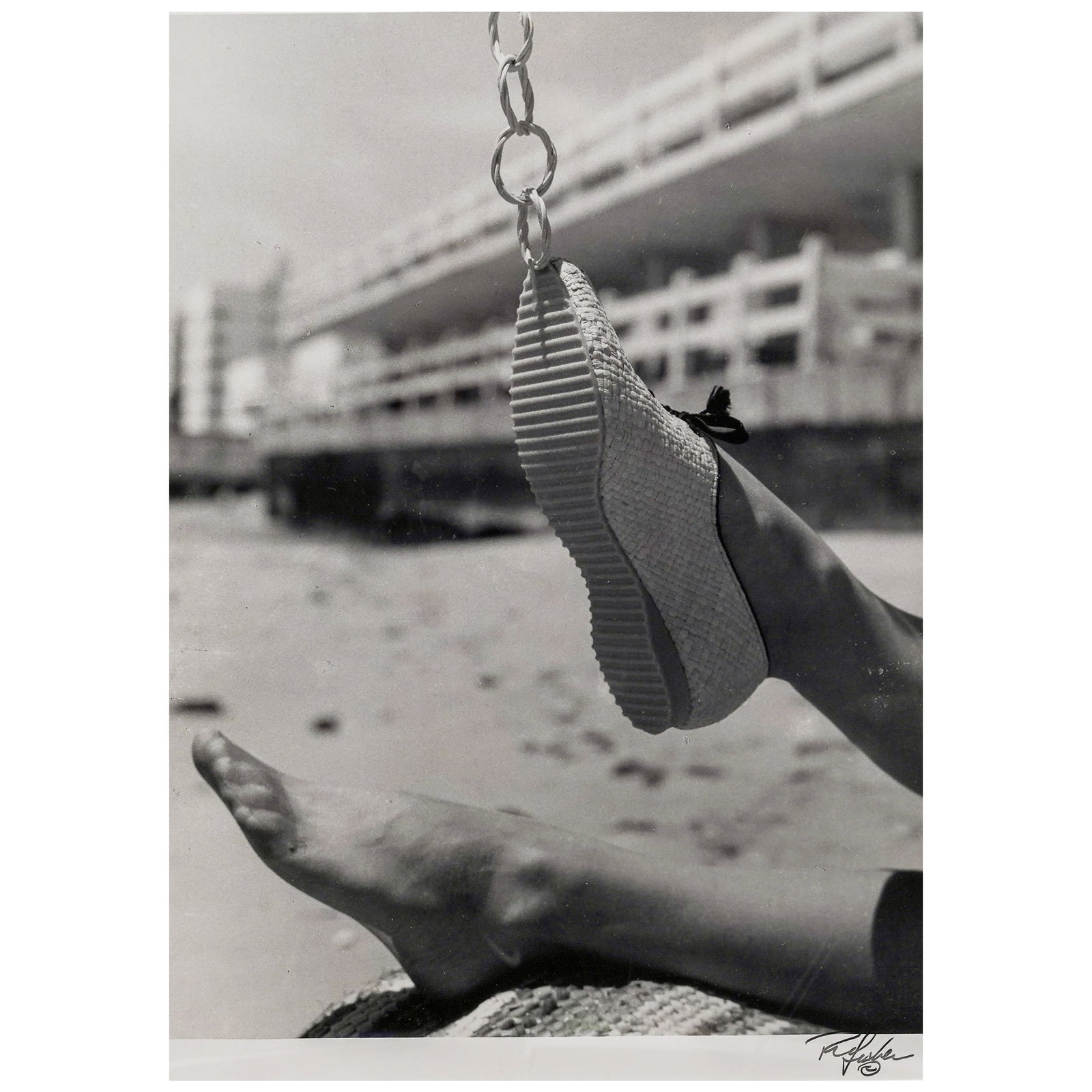 Ray Fisher (American, 1924–2020) "Shoes & Hotel" Gelatin Silver Print (1 of 6)