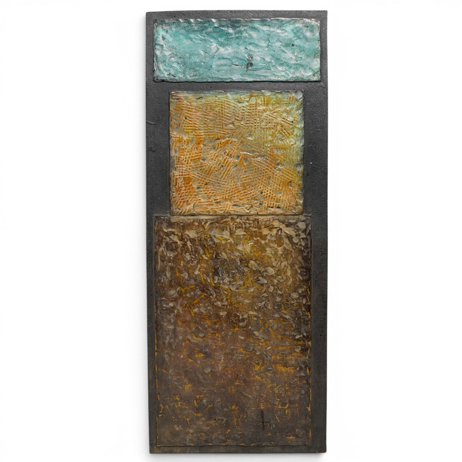 Vintage Mixed Metal Wall Plaque (1 of 4)
