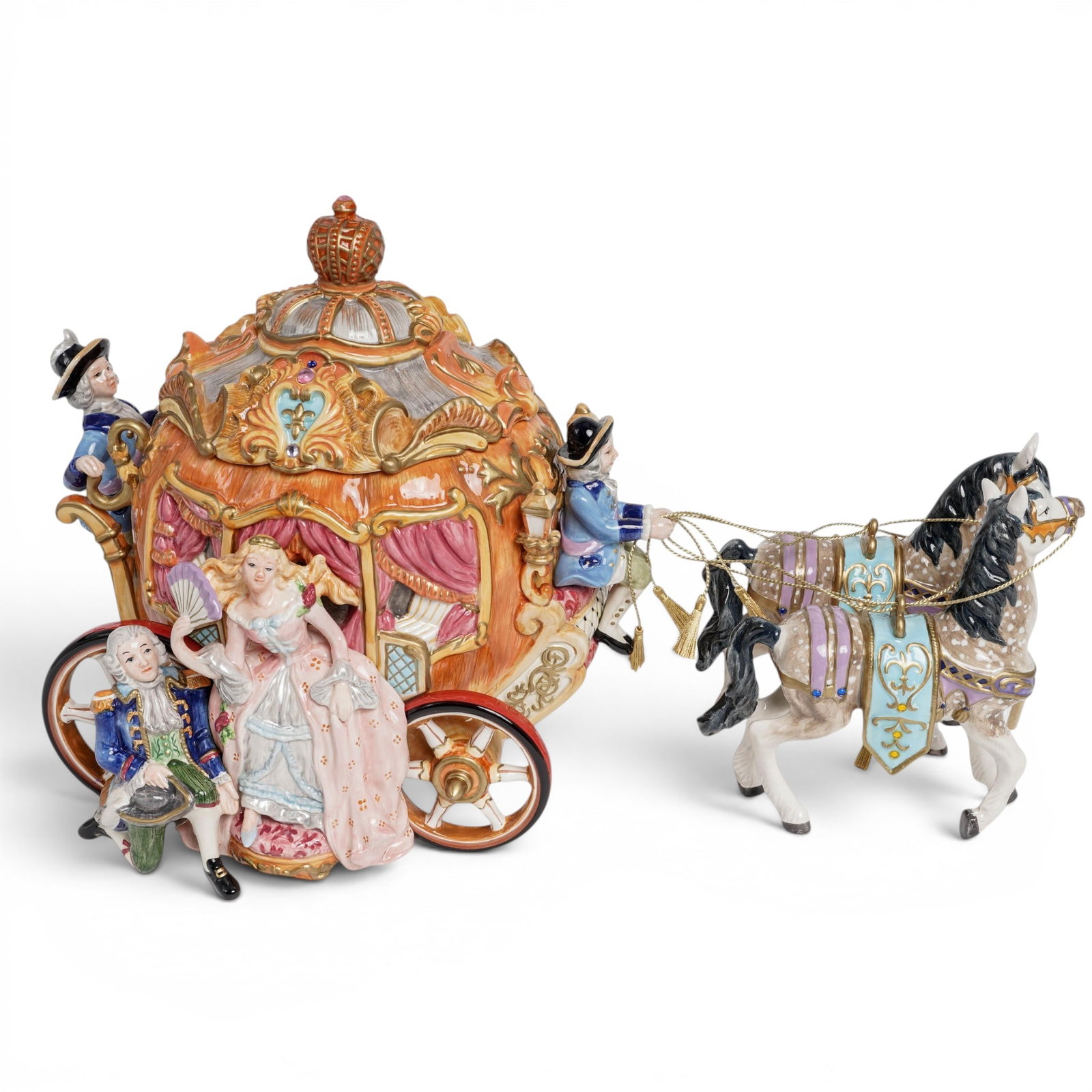 Fitz and Floyd "Until Midnight" Porcelain Cookie Jar (1 of 20)