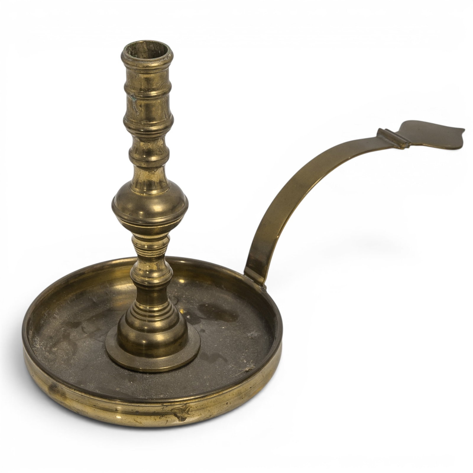 Vintage Chinese Brass Handheld Candlestick Holder (1 of 9)