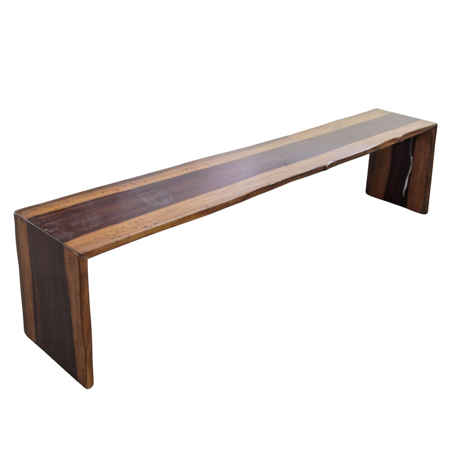 Robb & Stucky Live Edge Wood Bench (1 of 8)