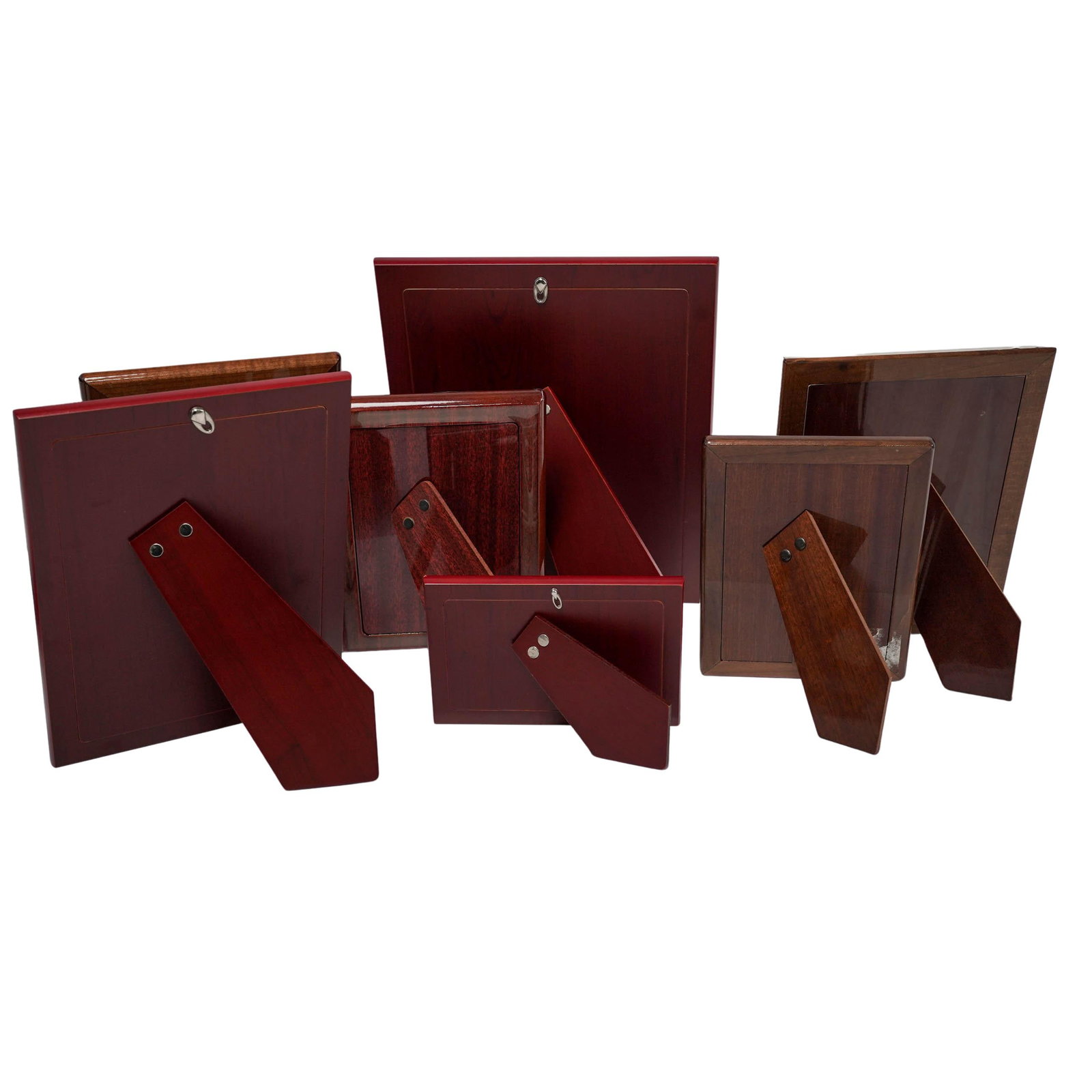 (7 Pc) Sterling Silver Picture Frames - 2