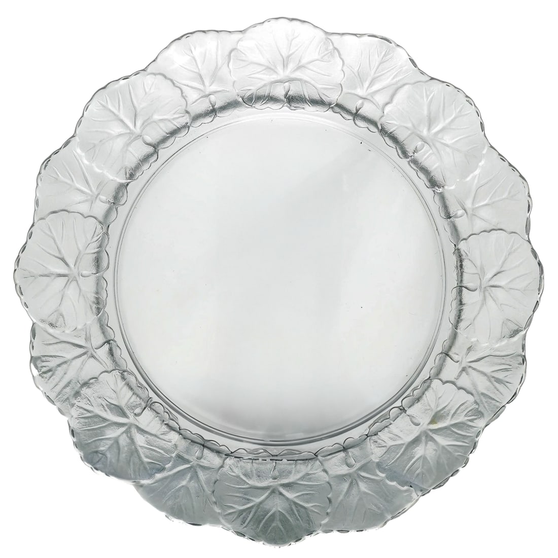 Lalique "Honfleur" Crystal Plate (1 of 3)